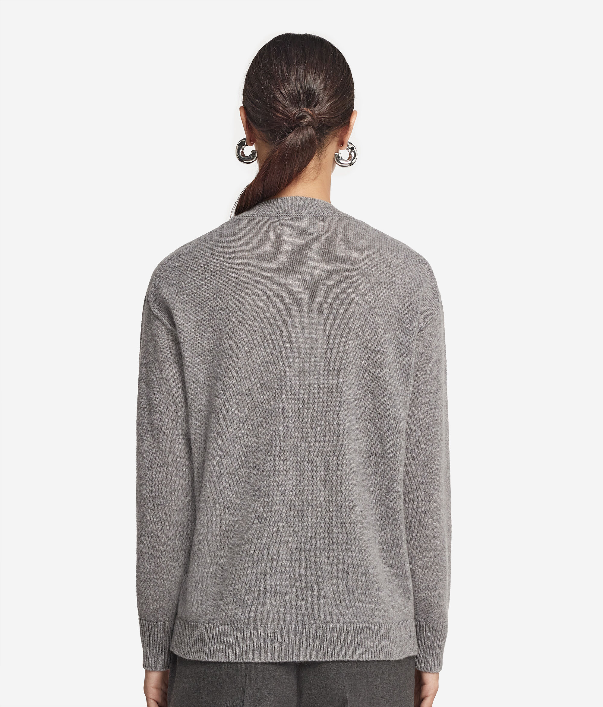 Pull femme en cachemire ultra-doux à col rond