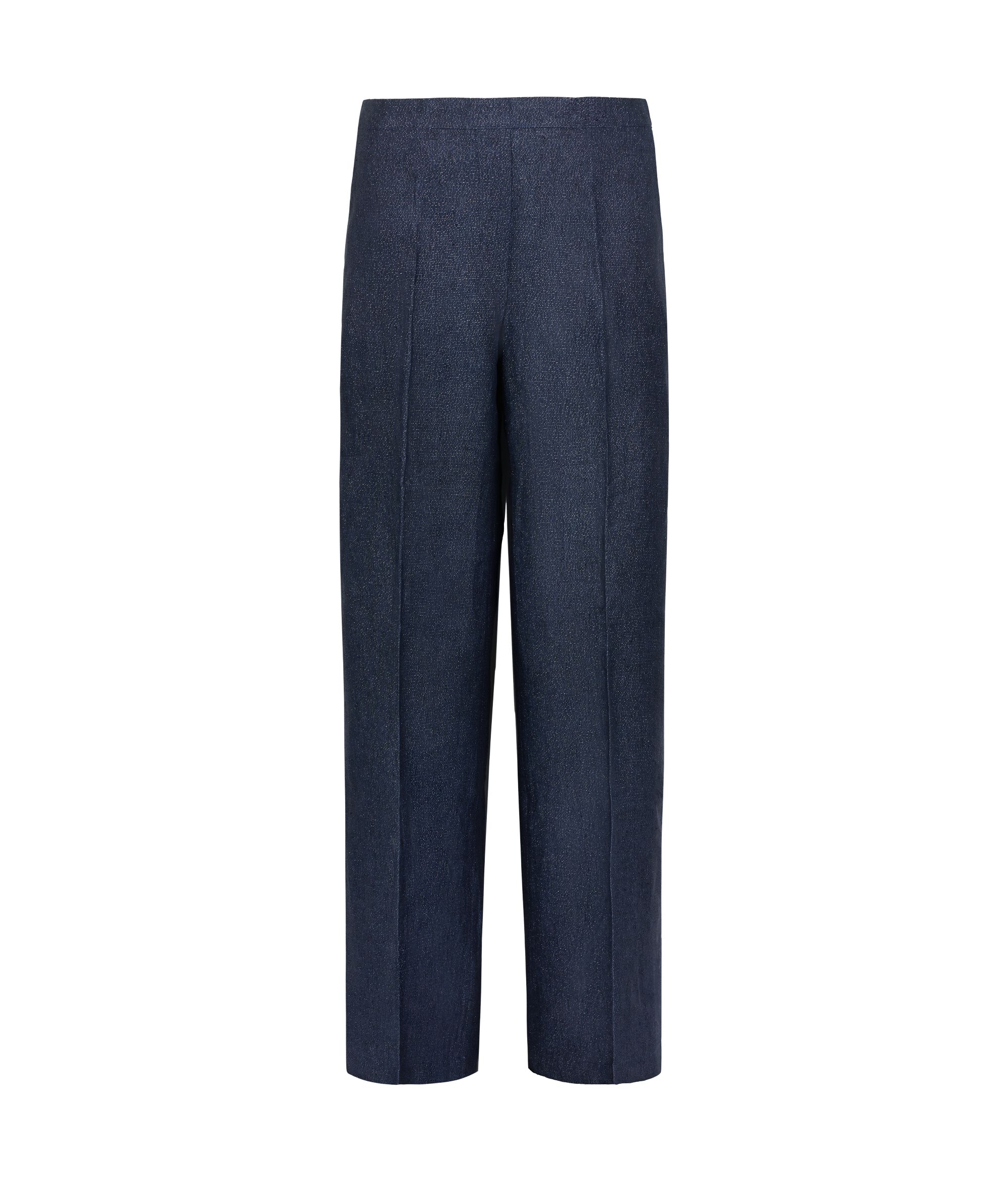 Trousers RIGHT SIDE LINEN LAMÉ