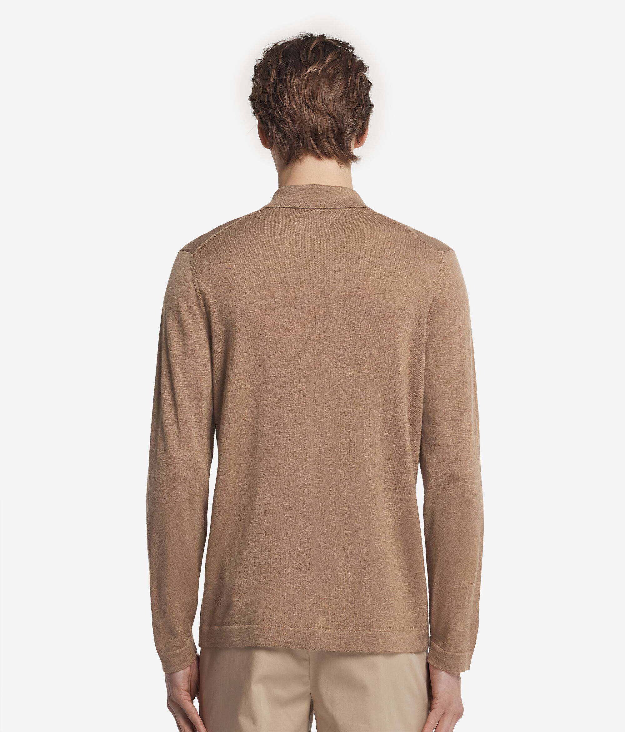 Camicia in Maglia di Cashmere Ultrafine
