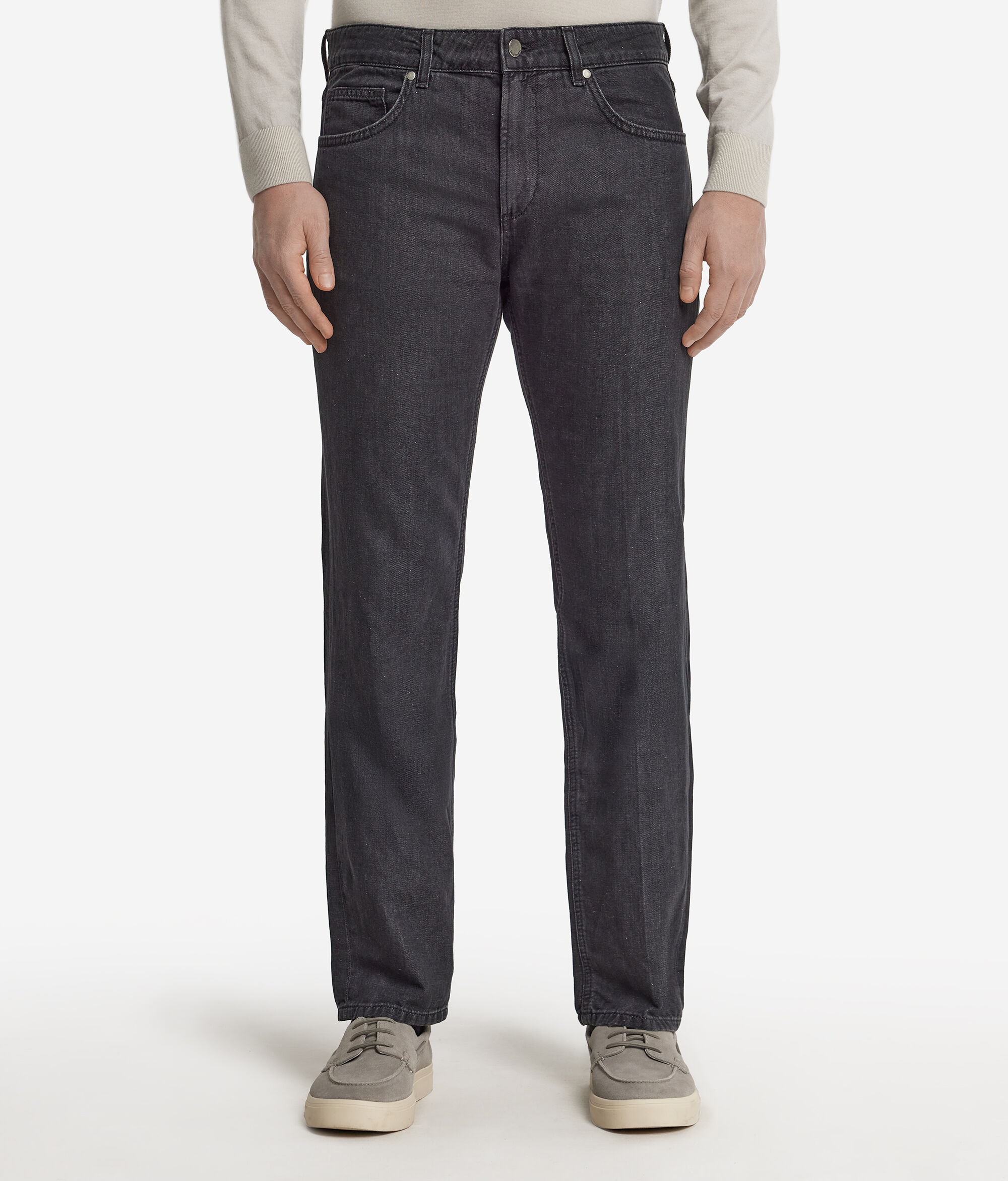 Cotton and Linen Jeans
