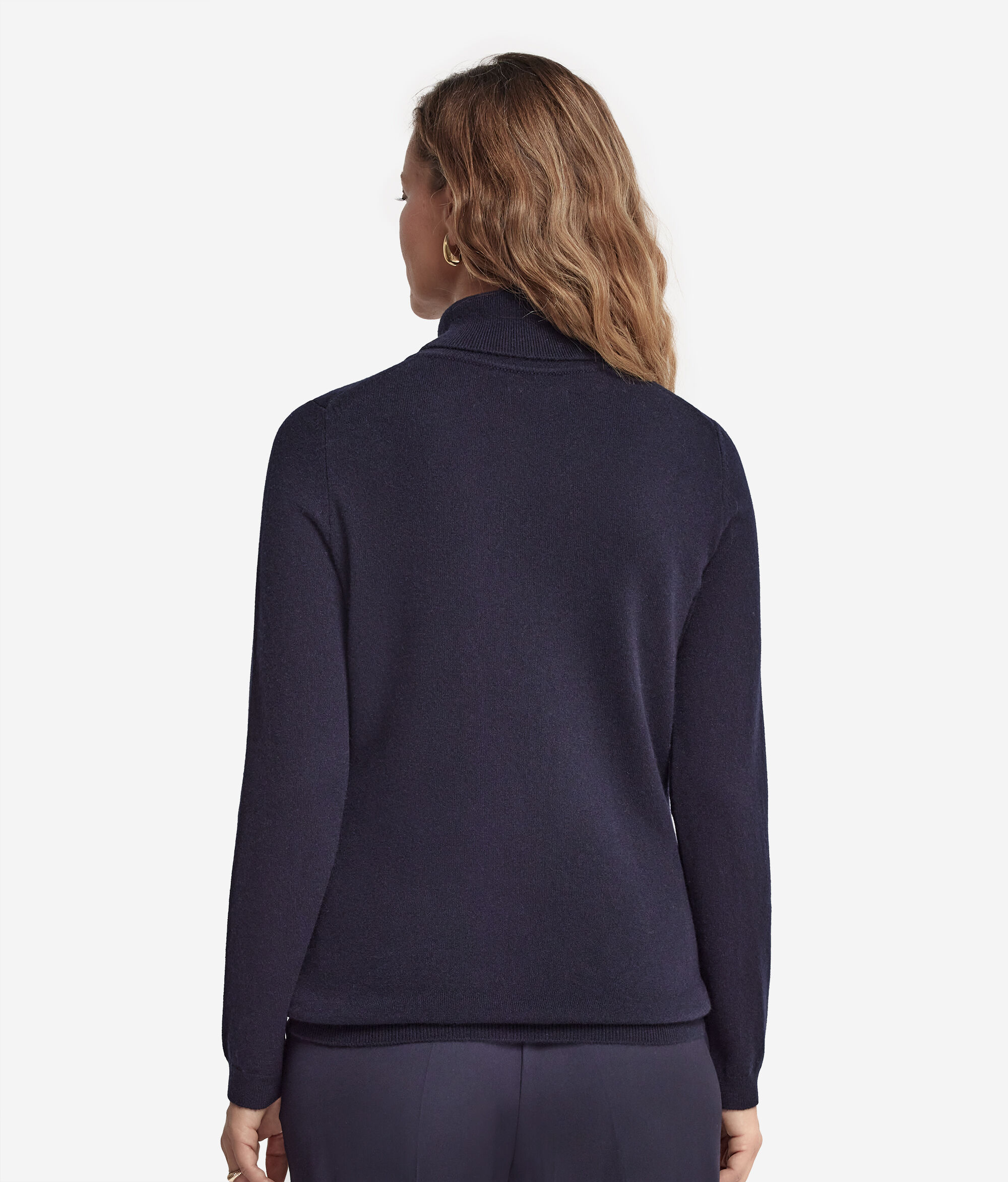 Col roulé femme en cachemire ultra-doux