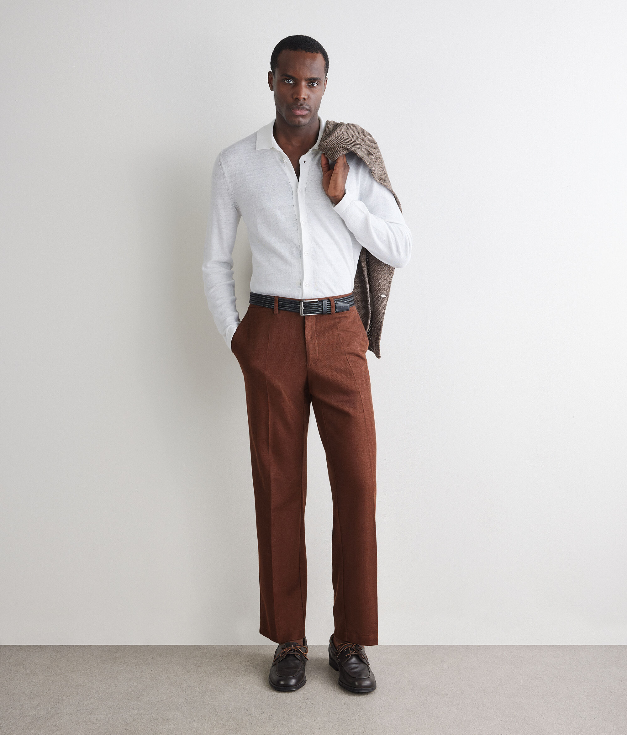 Cotton linen shirt