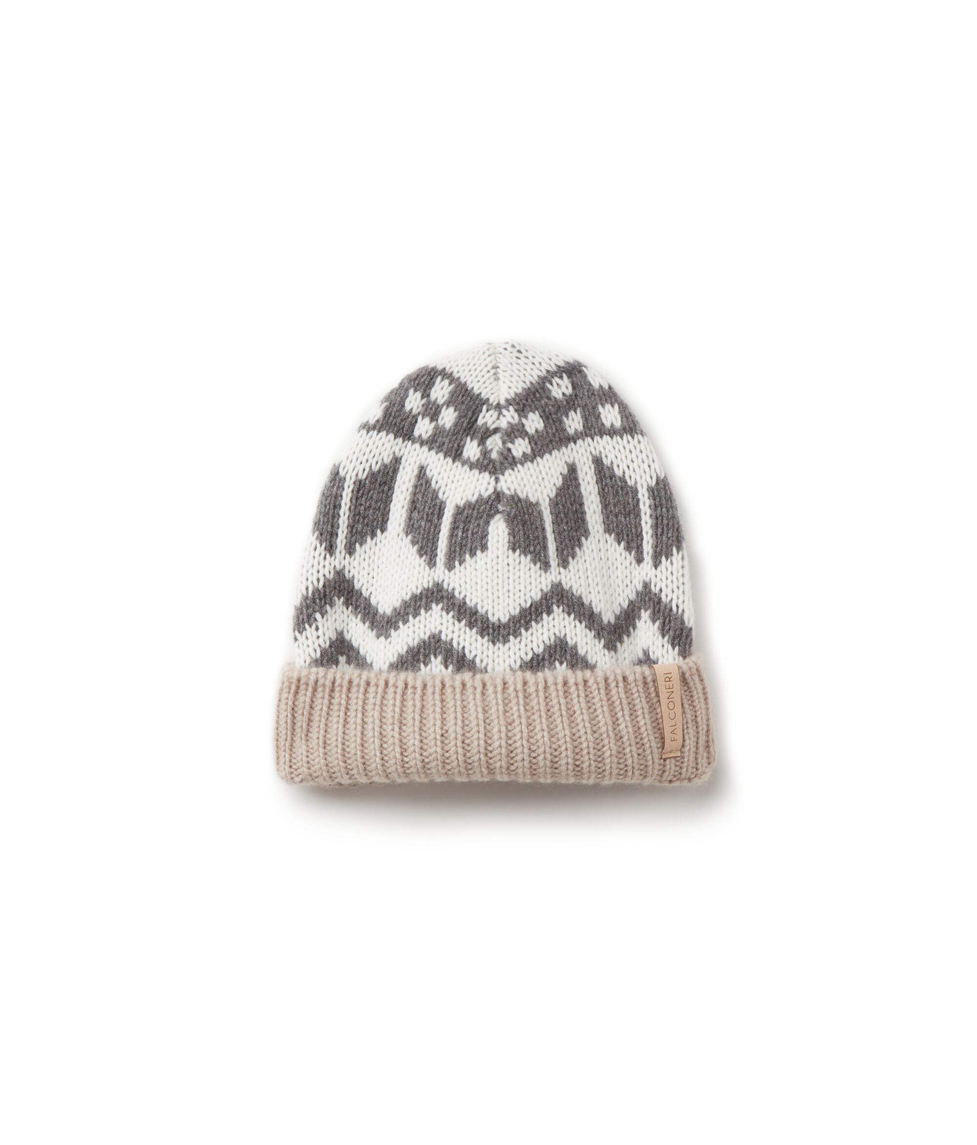 Jacquard Cashmere Hat