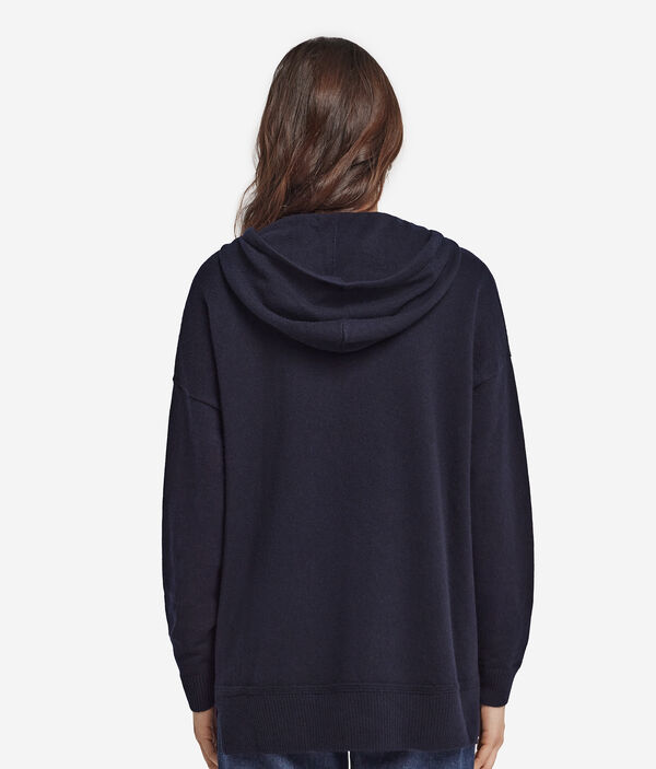 Толстовка из ультрамягкого кашемира с капюшоном