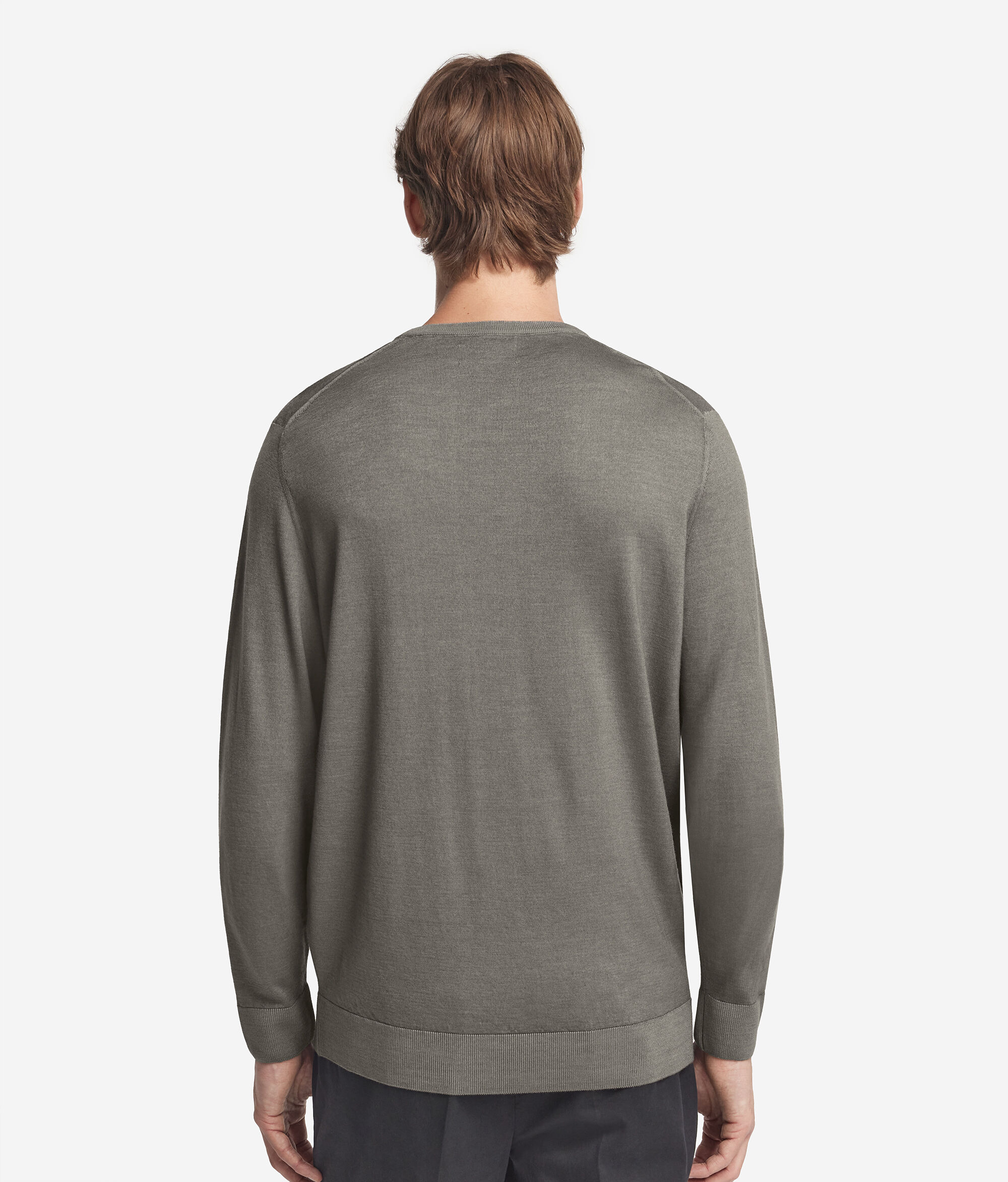 Round-Neck Ultrafine Cashmere Jumper