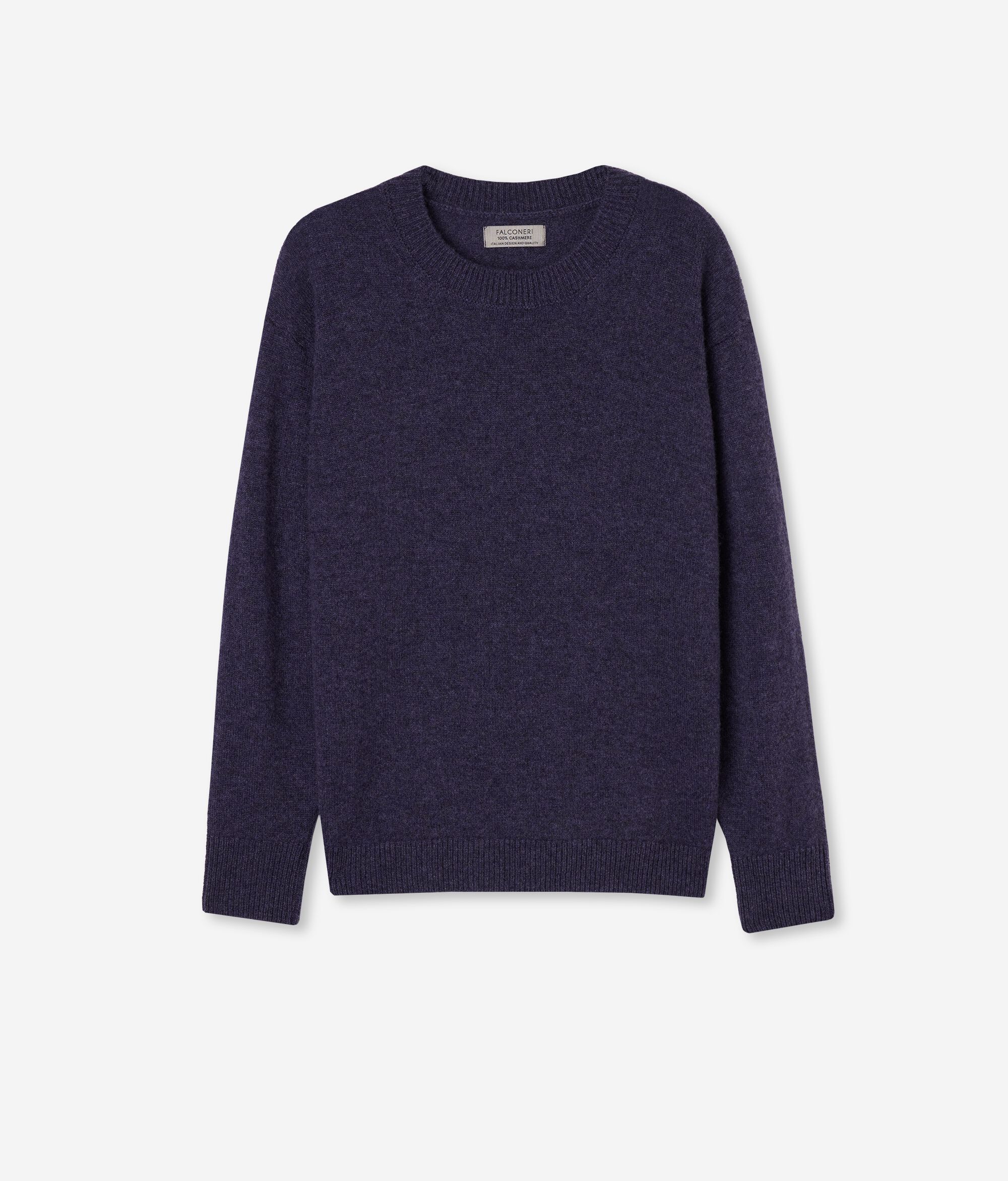 Pull femme en cachemire ultra-doux à col rond