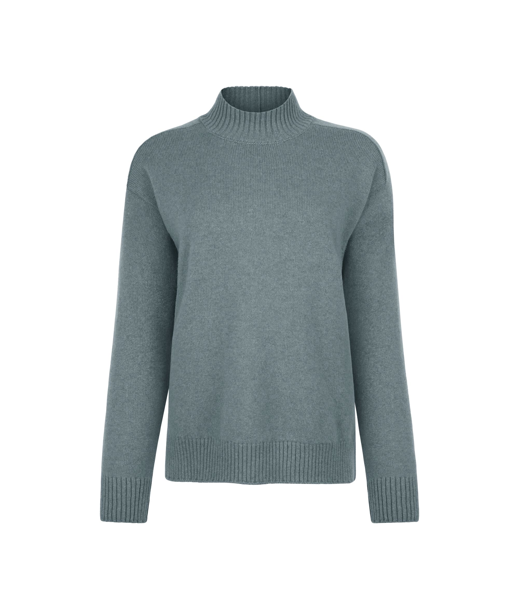 Ultrasoft Cashmere Turtleneck with Set-In Sleeves