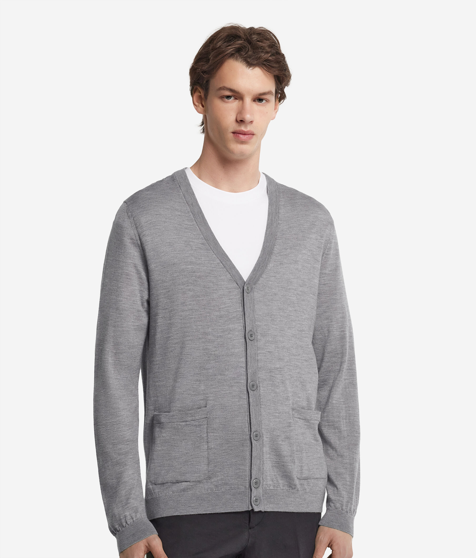 Cardigan mit Knöpfen aus Kaschmir