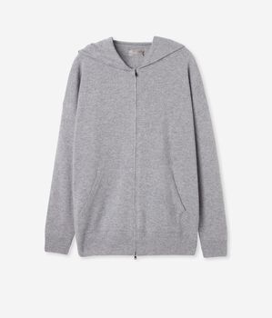 Kapüşonlu Ultrasoft Cashmere Sweatshirt