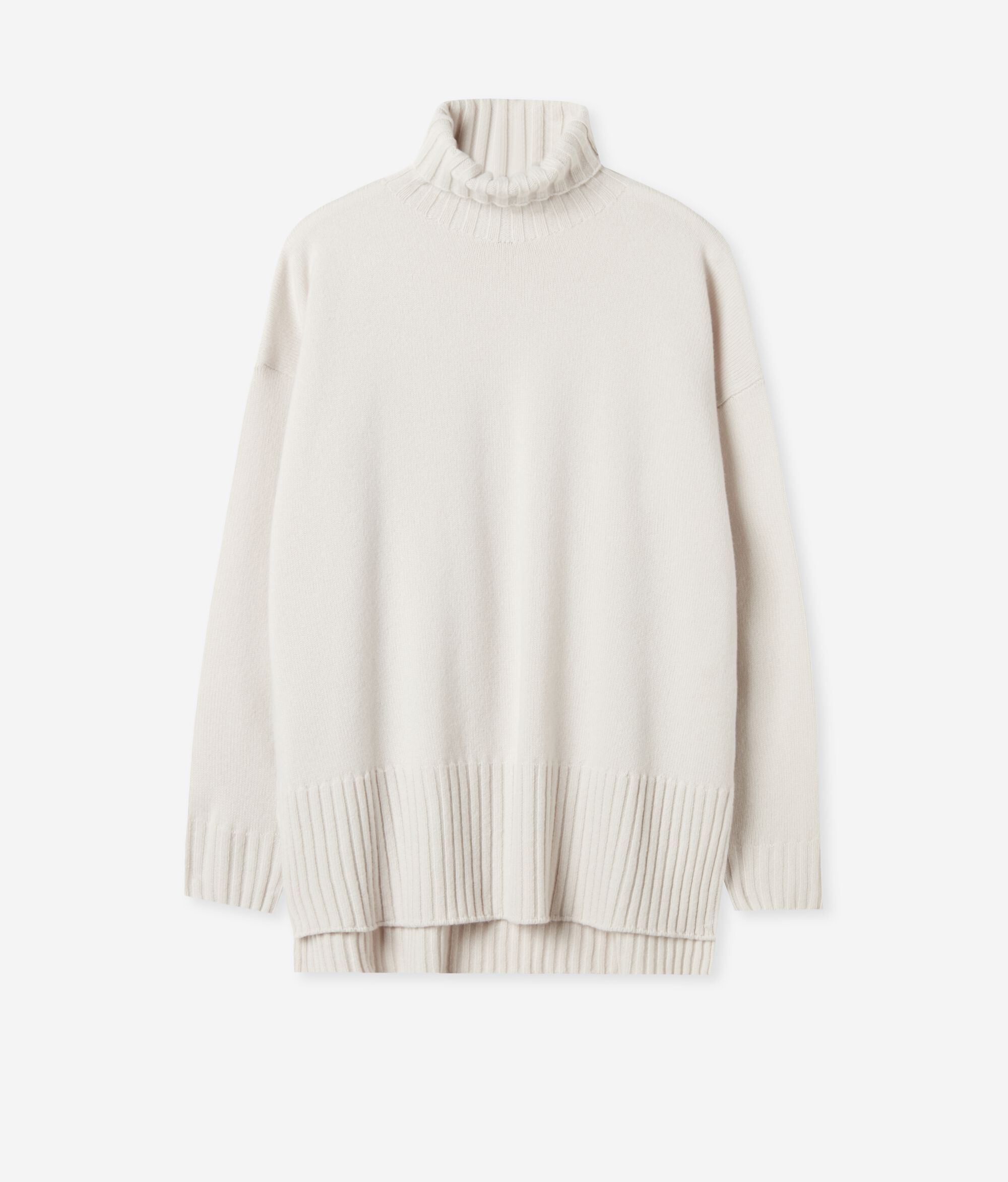 Ultrasoft Cashmere Turtleneck Maxi Jumper