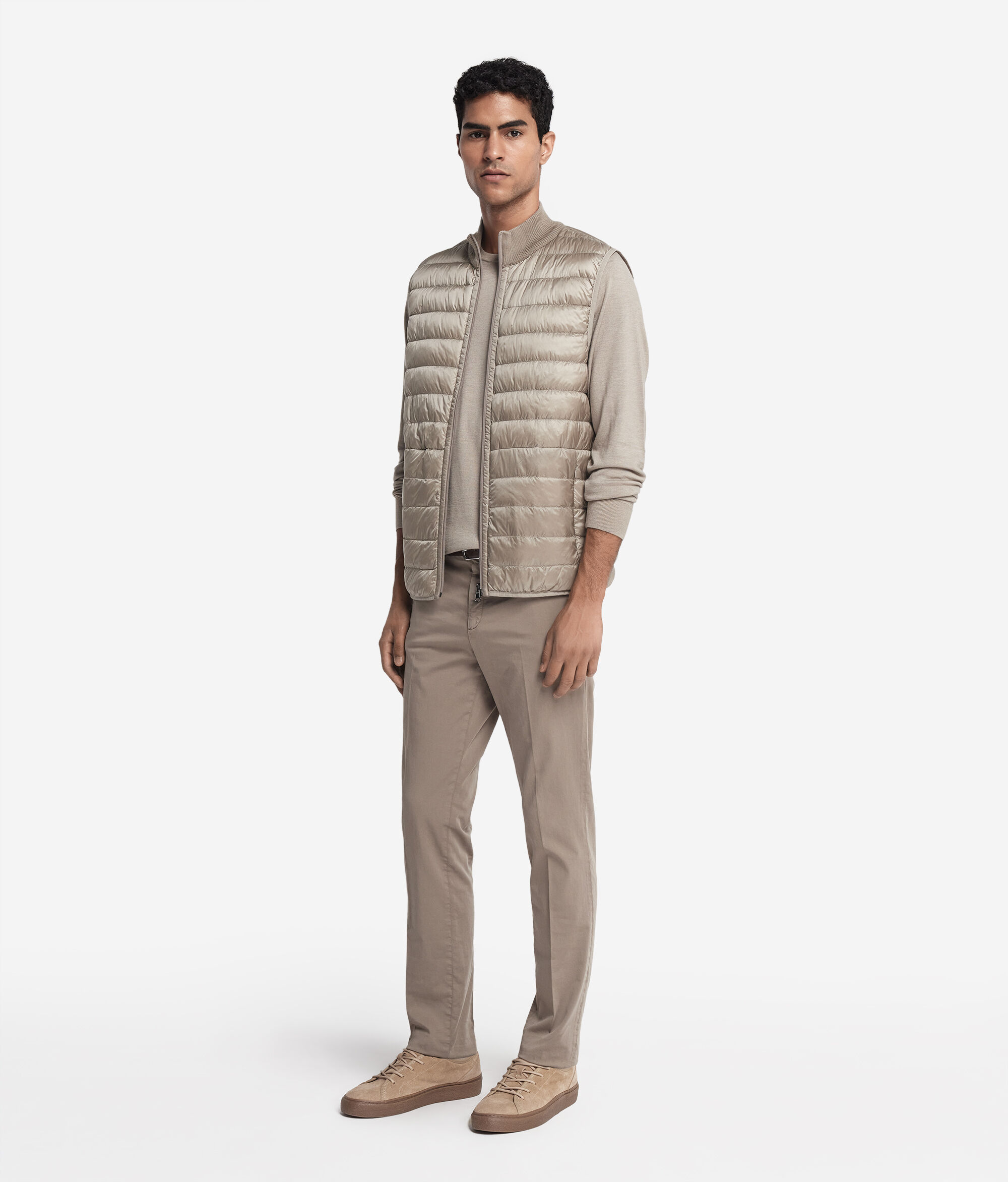 Reversible Cashmere Down Gilet