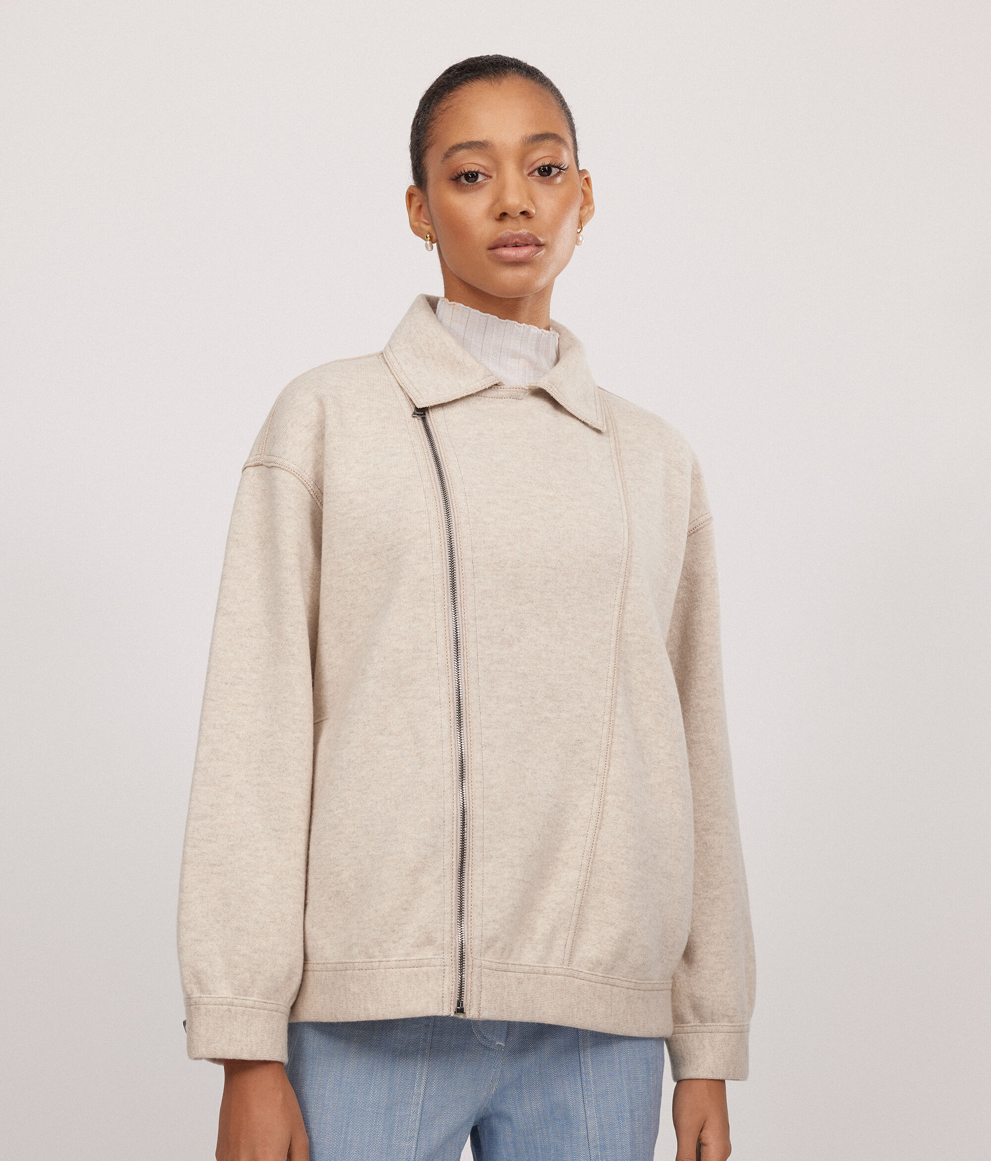 Cazadora perfecto de cashmere
