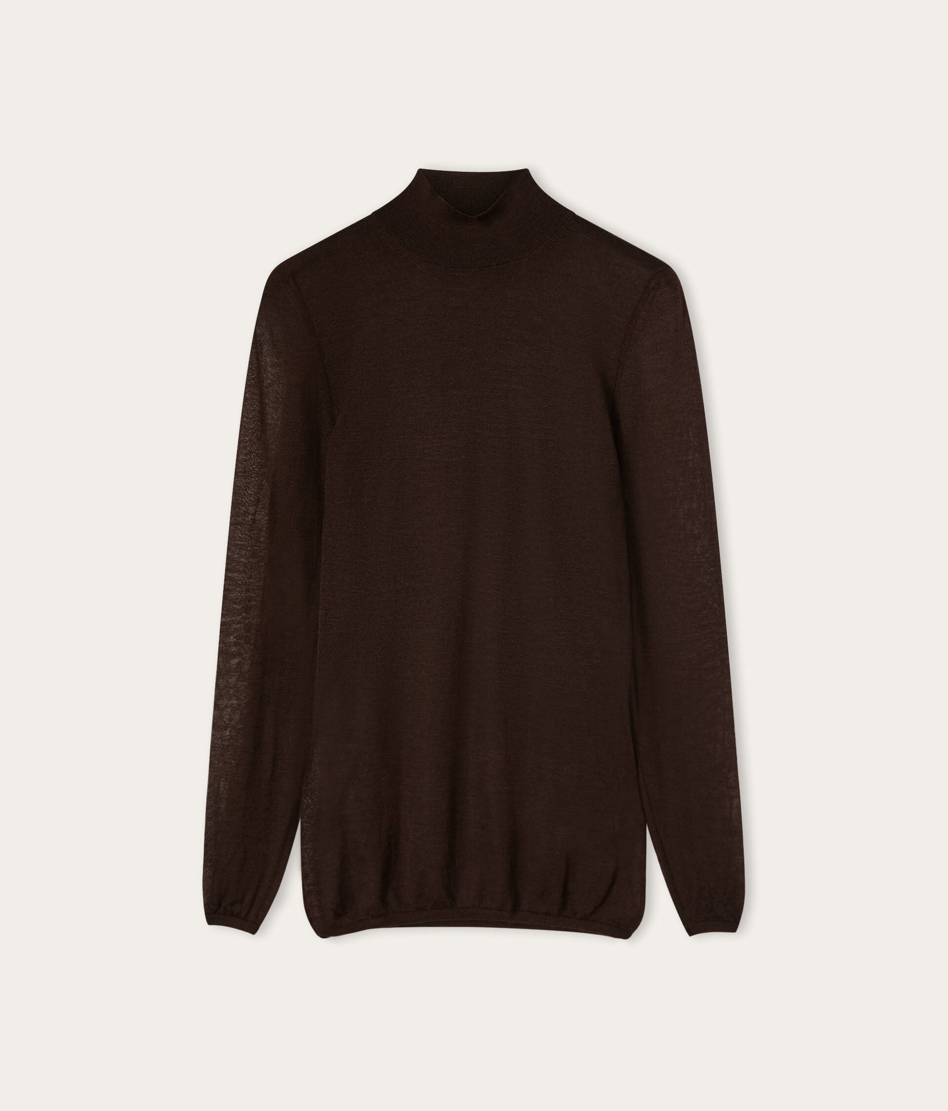 Stehkragenpullover aus Kaschmir Airfine