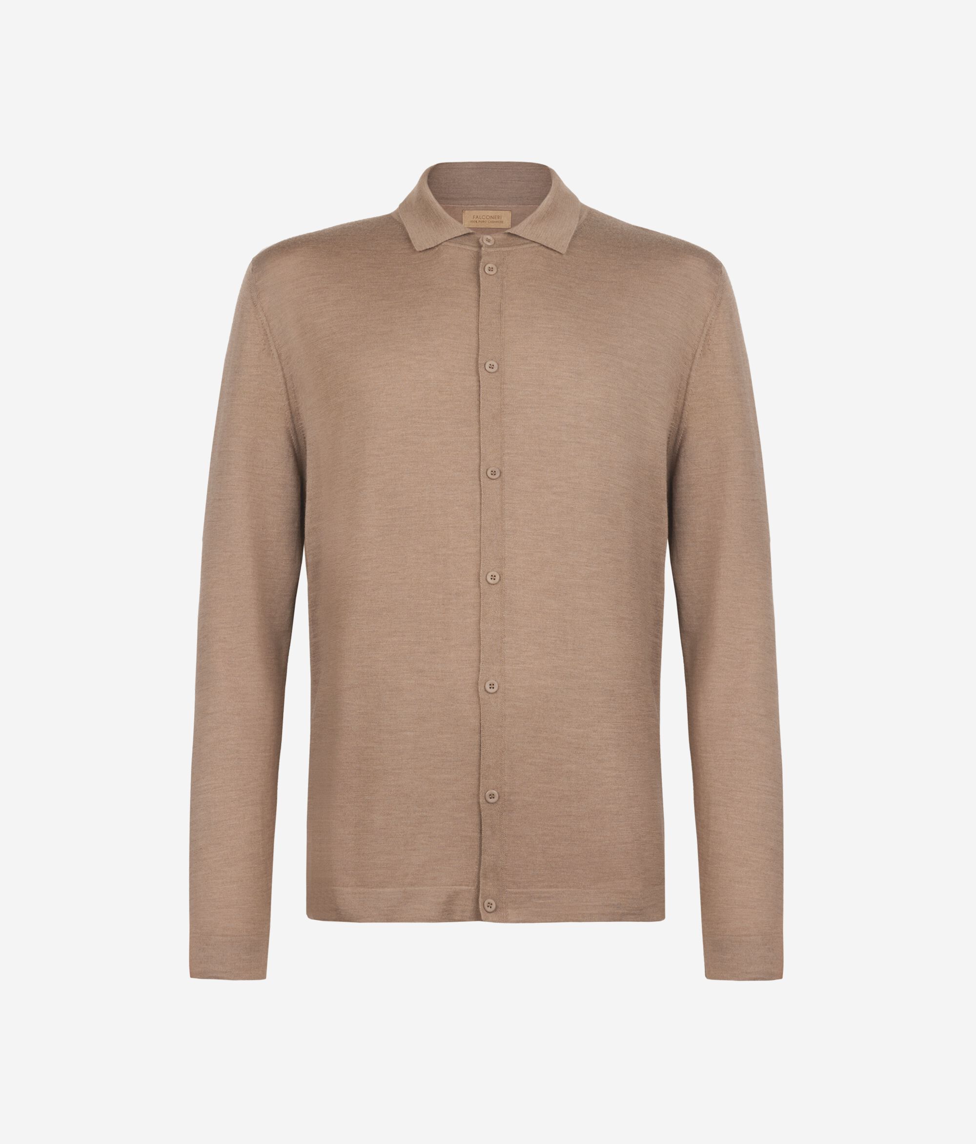 Camicia in Maglia di Cashmere Ultrafine