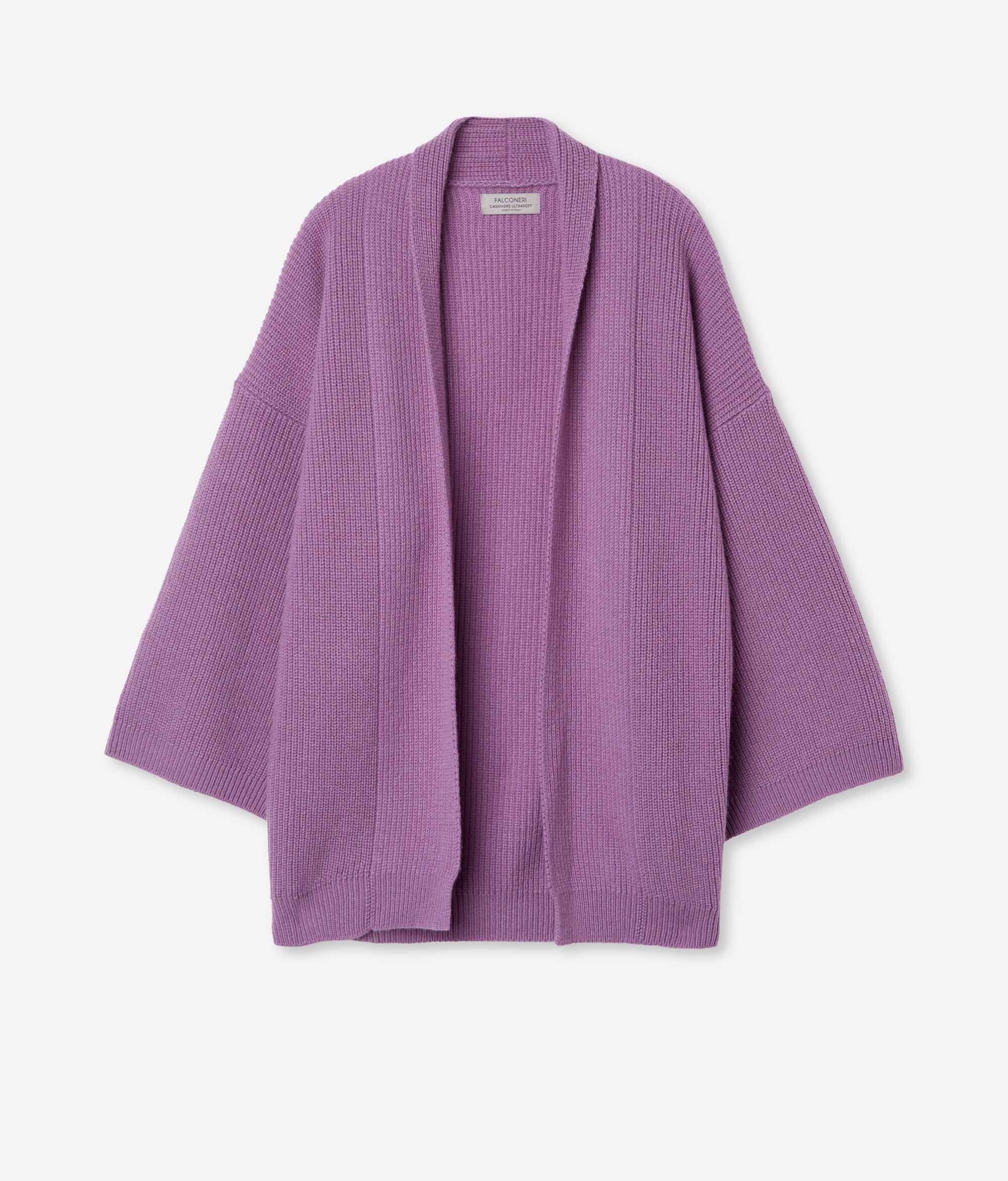 Κάπα από Ultrasoft Cashmere με Πλέξη Λάστιχο