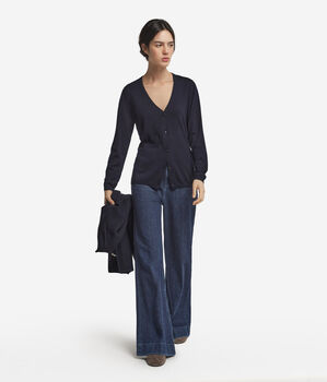 Ζακέτα με Λαιμόκοψη V από Ultrafine Cashmere