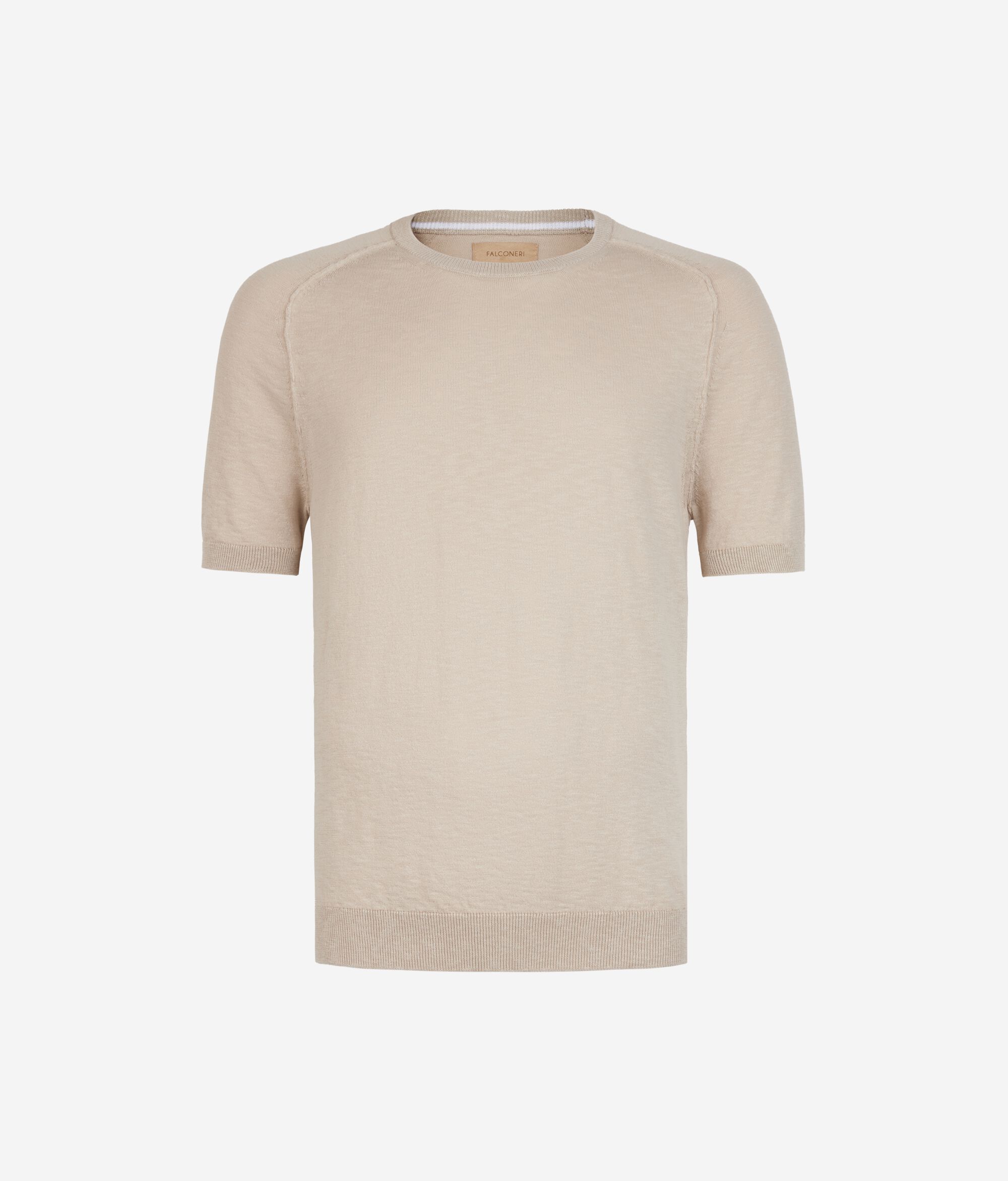 T-shirt en coton multibrin