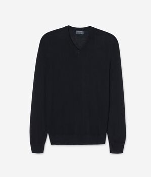 Μπλούζα με Λαιμόκοψη V από Ultrafine Cashmere