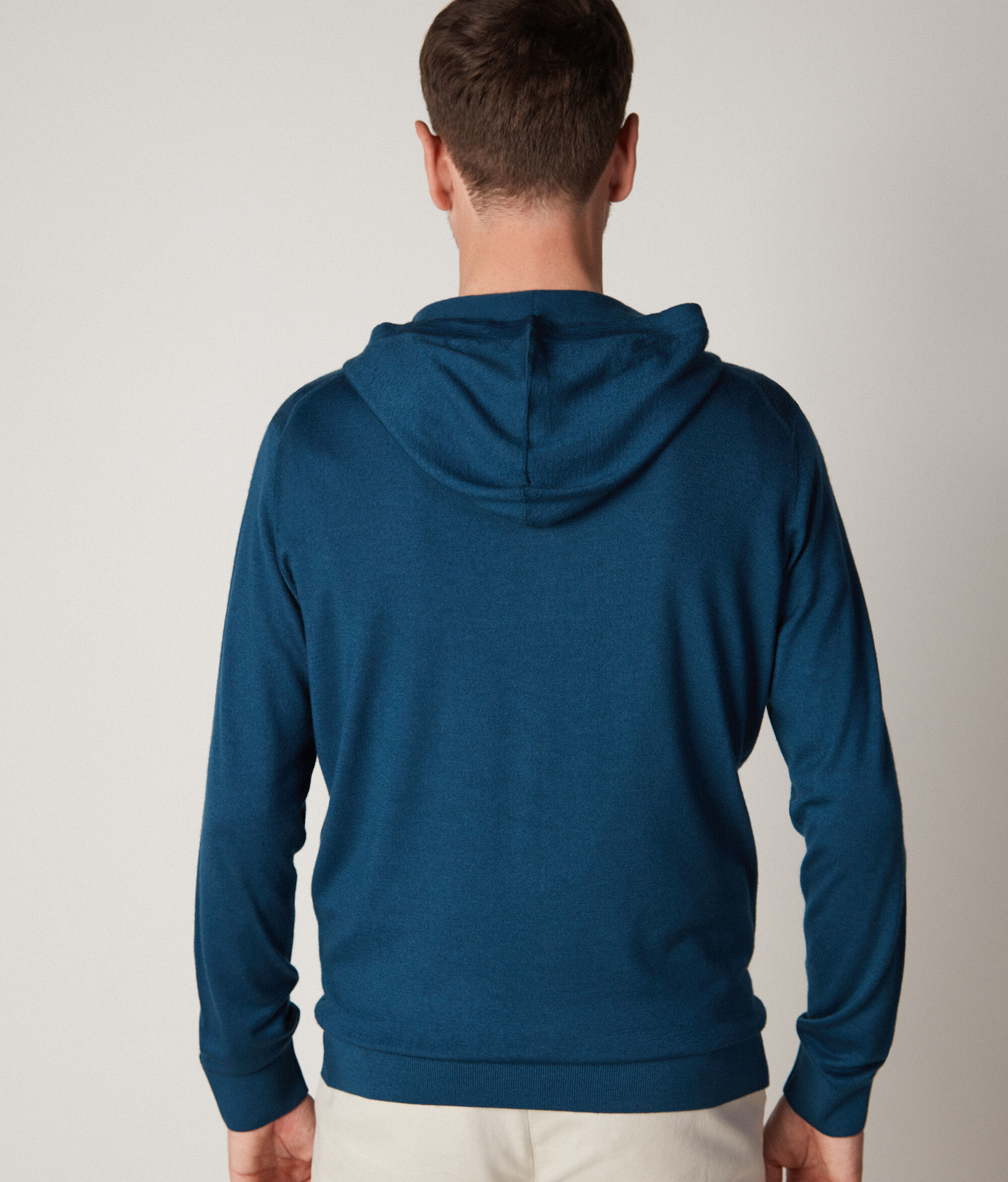 Felpa con Cappuccio in Cashmere Ultrafine