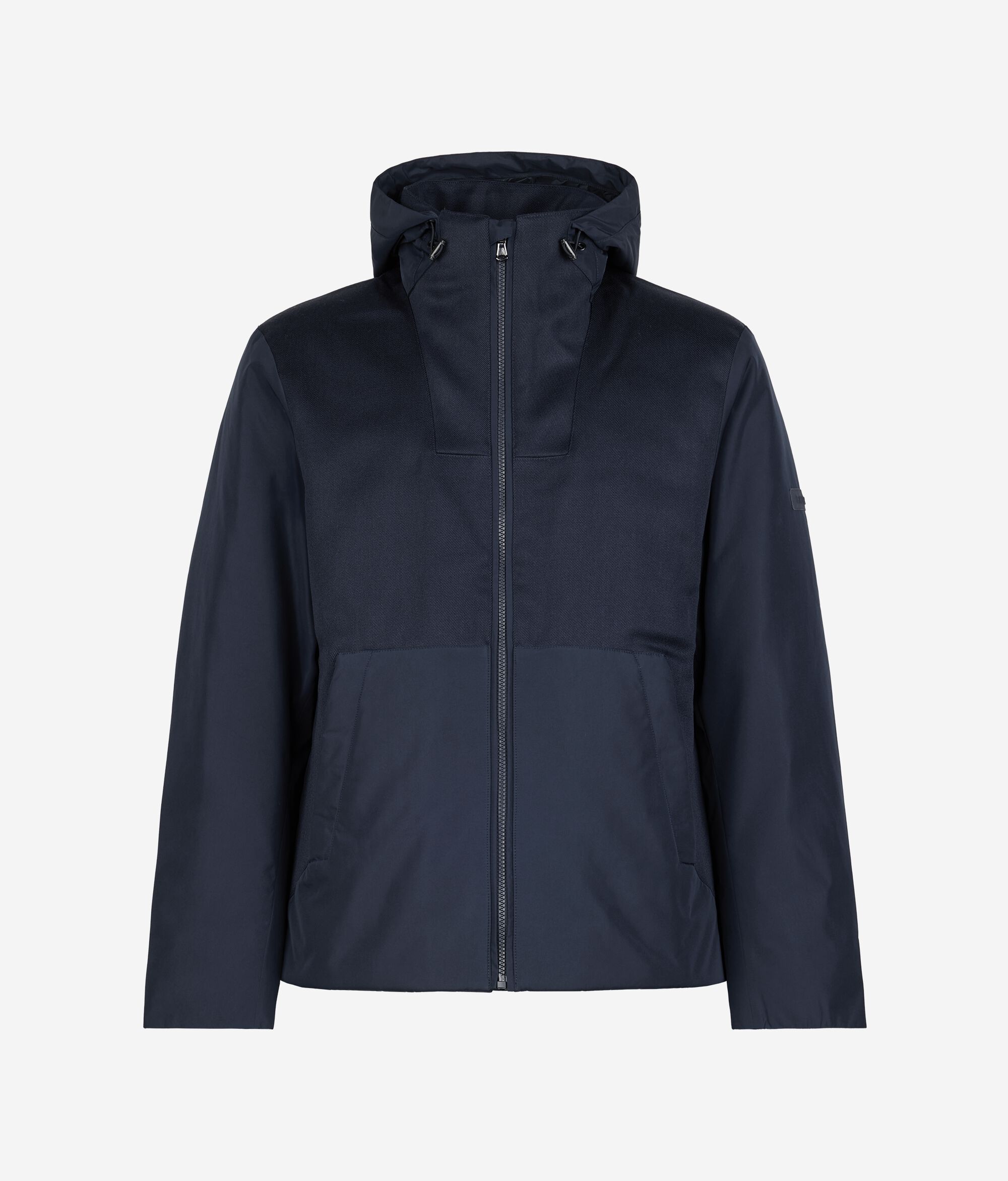 Куртка из технологичной ткани и шерсти