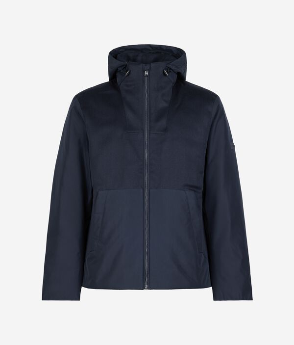 Куртка из технологичной ткани и шерсти