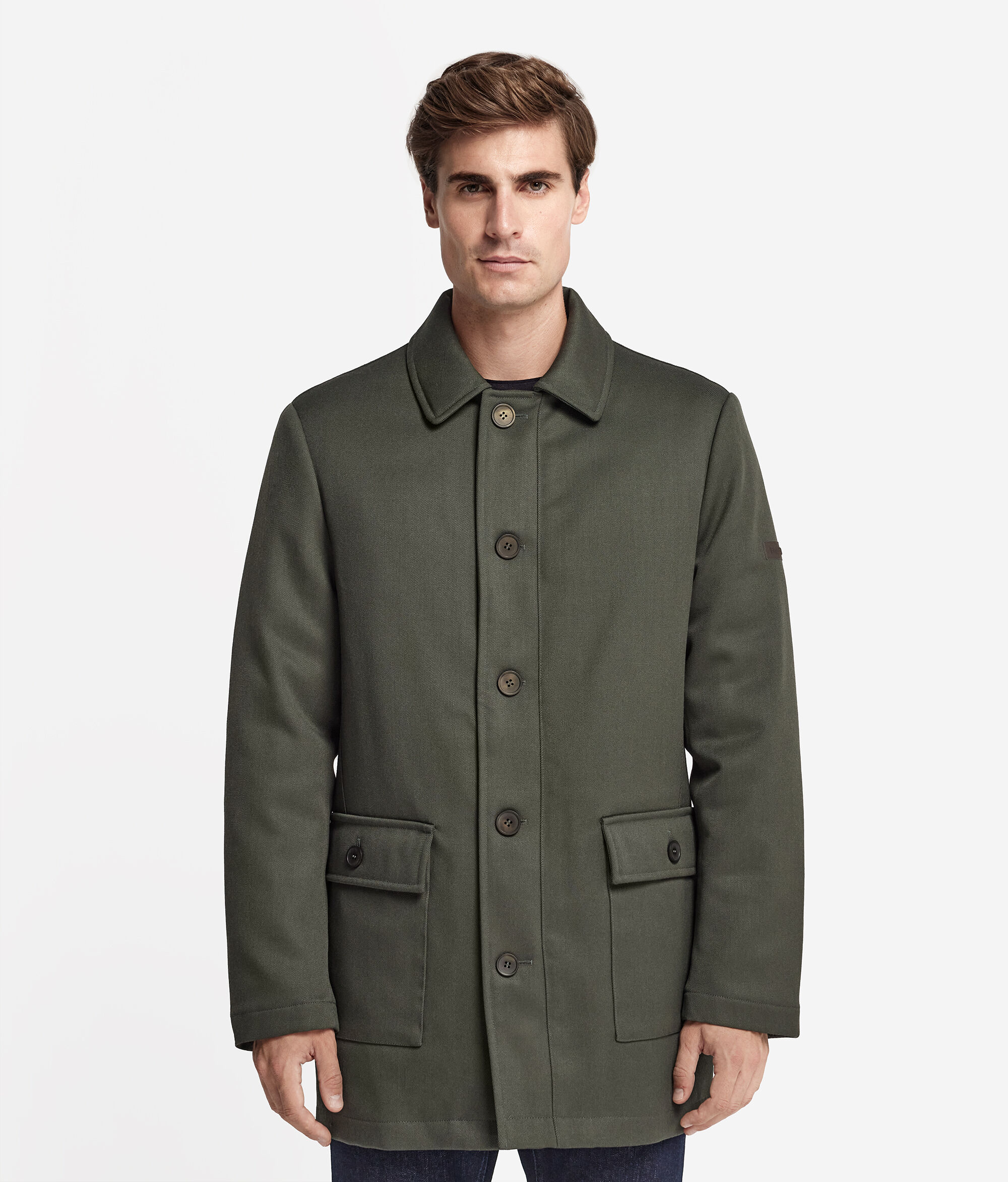 Technical Wool Coat