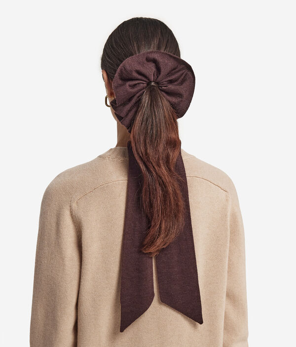 Резинка для волос из кашемира