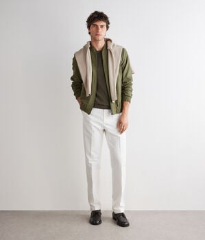 Jersey bomber jacket
