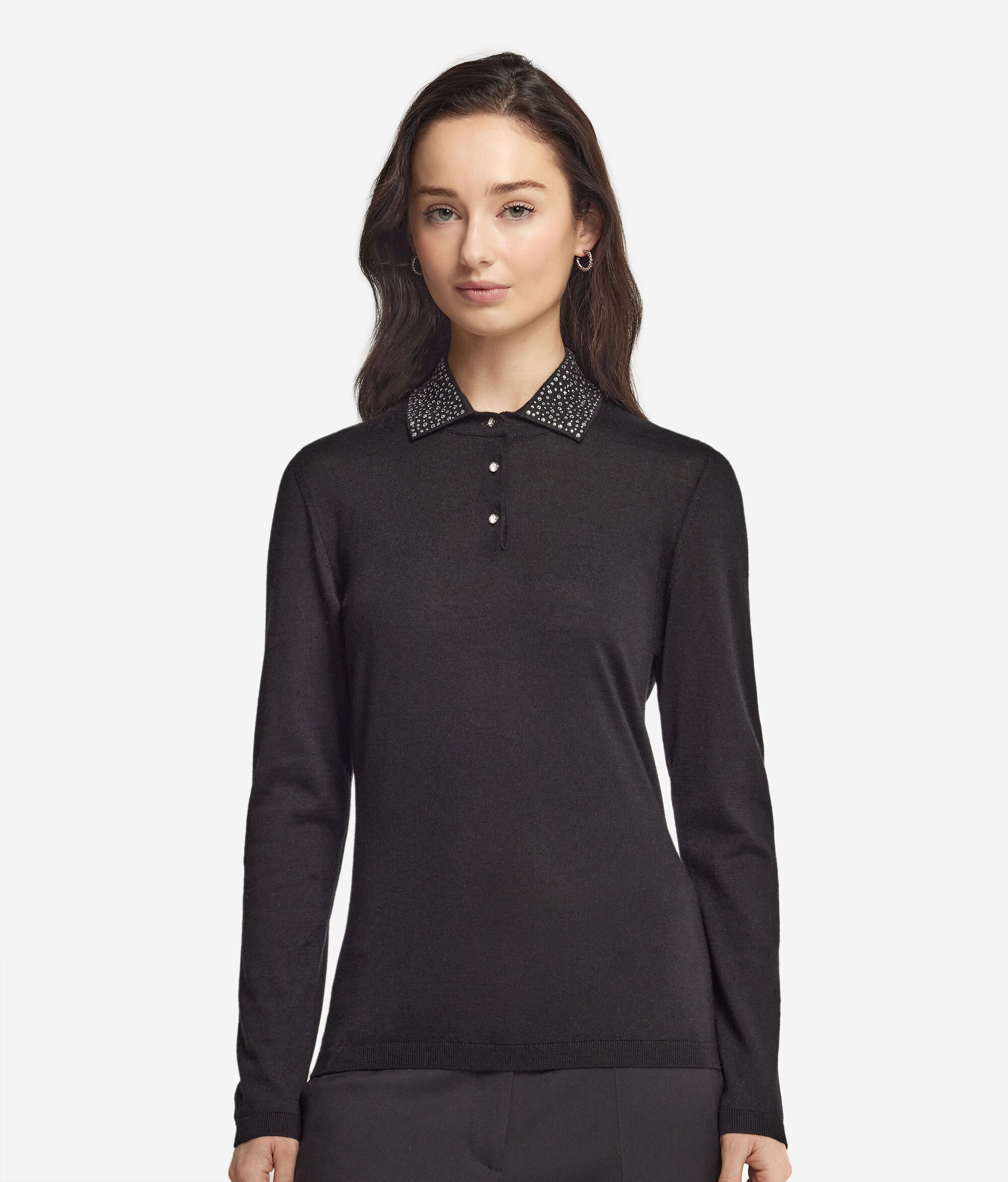 Πόλο με Στρας από Ultrafine Cashmere