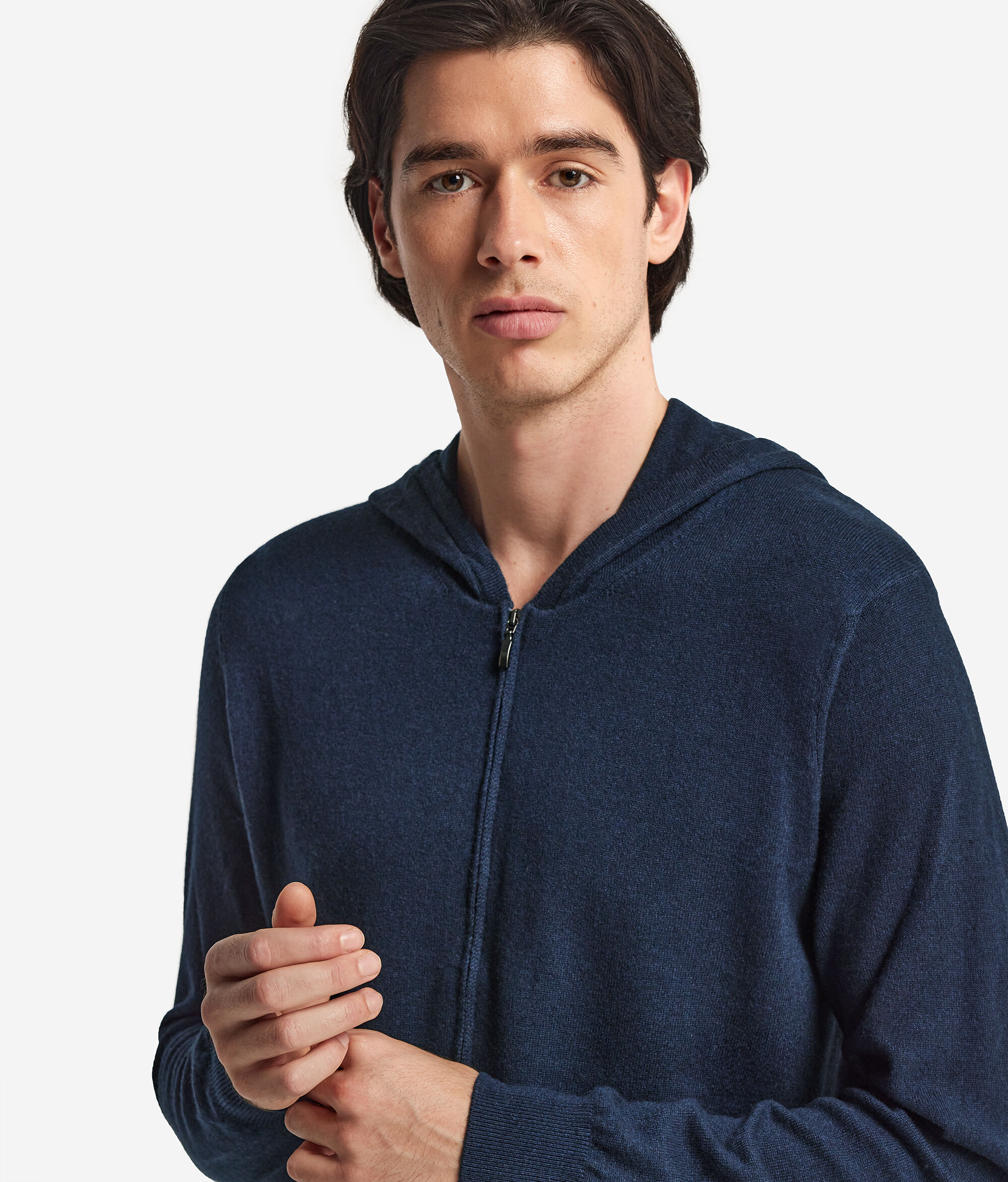 Ultrasoft Cashmere Full-Zip Sweatshirt