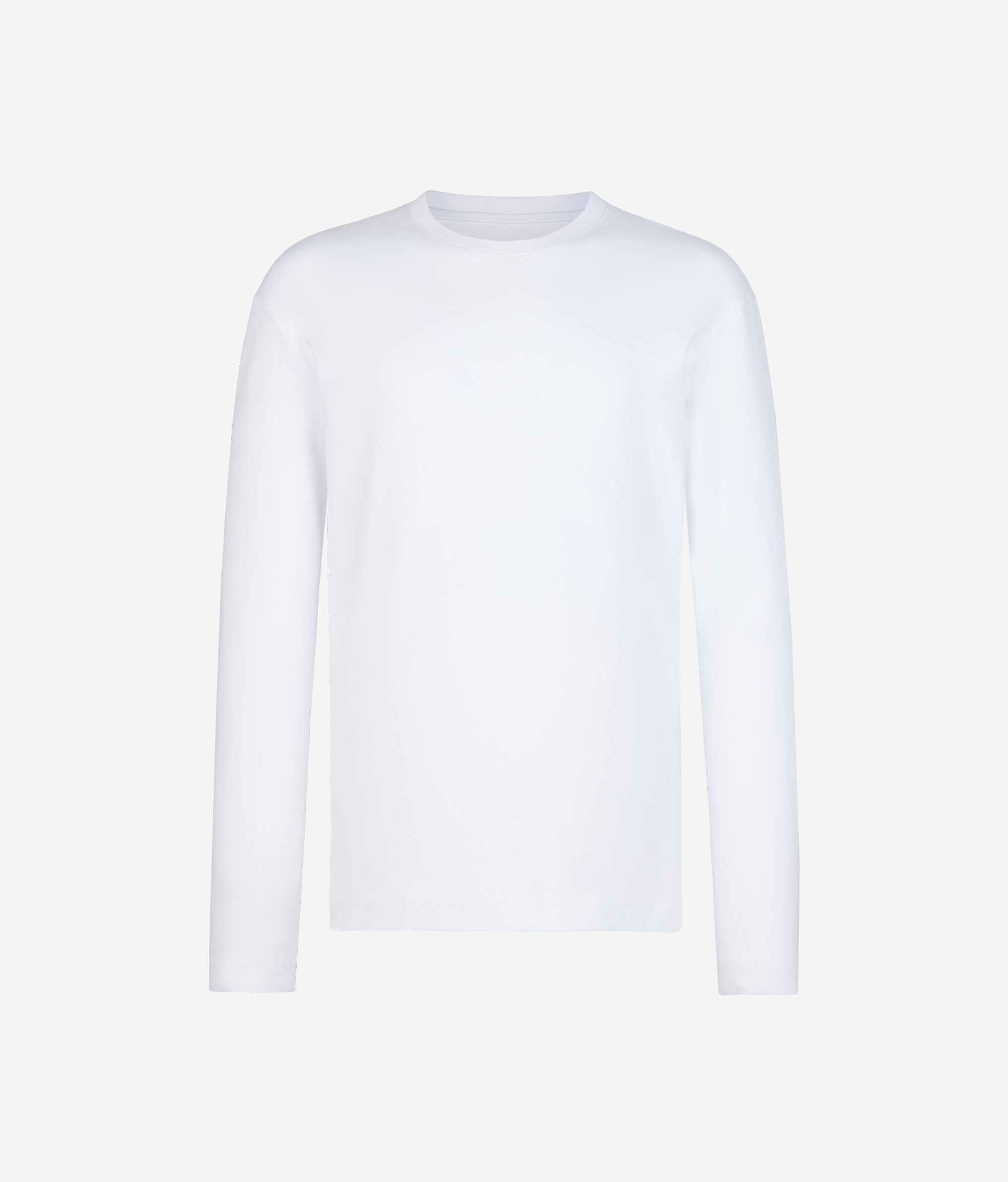 Round-Neck Cotton Jersey Top