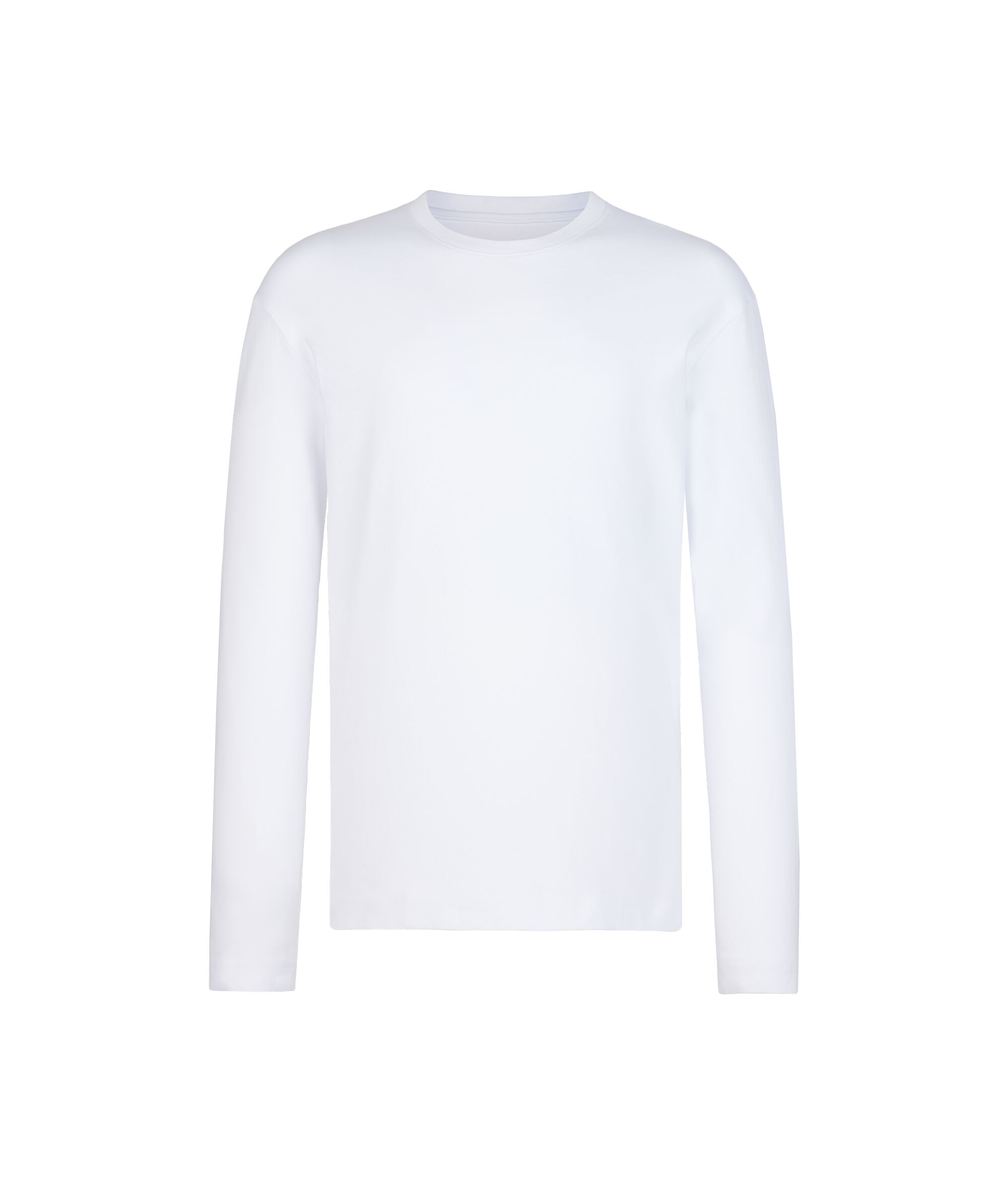Round-Neck Cotton Jersey Top