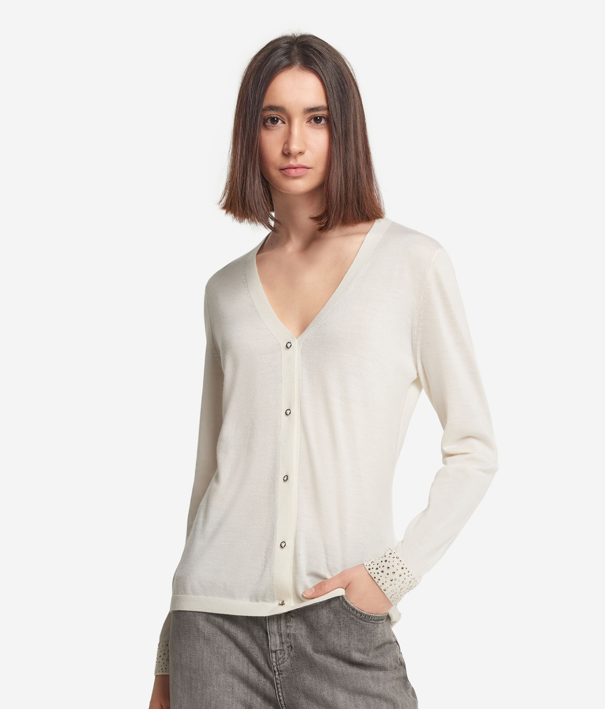 Ζακέτα με Στρας από Ultrafine Cashmere