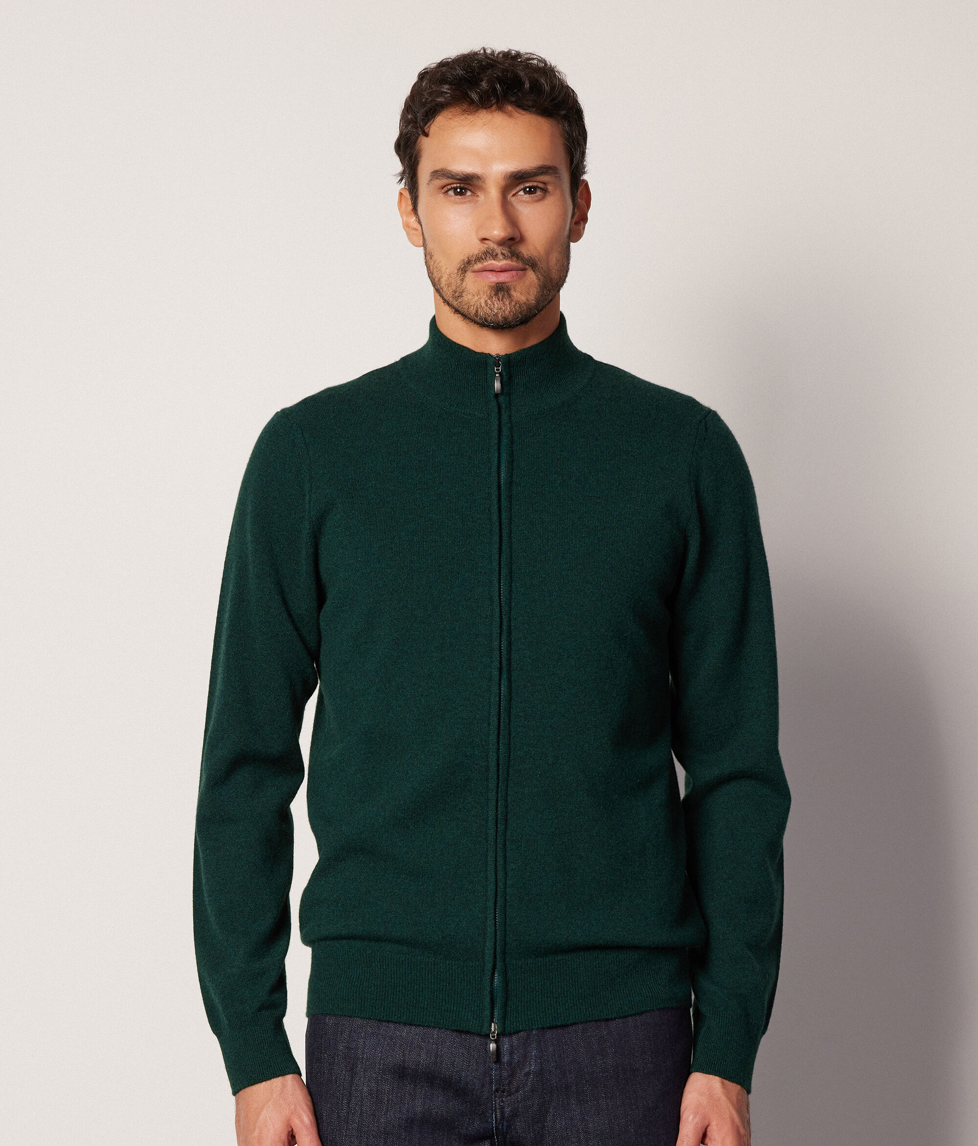 Ultrasoft Cashmere Full-Zip Cardigan