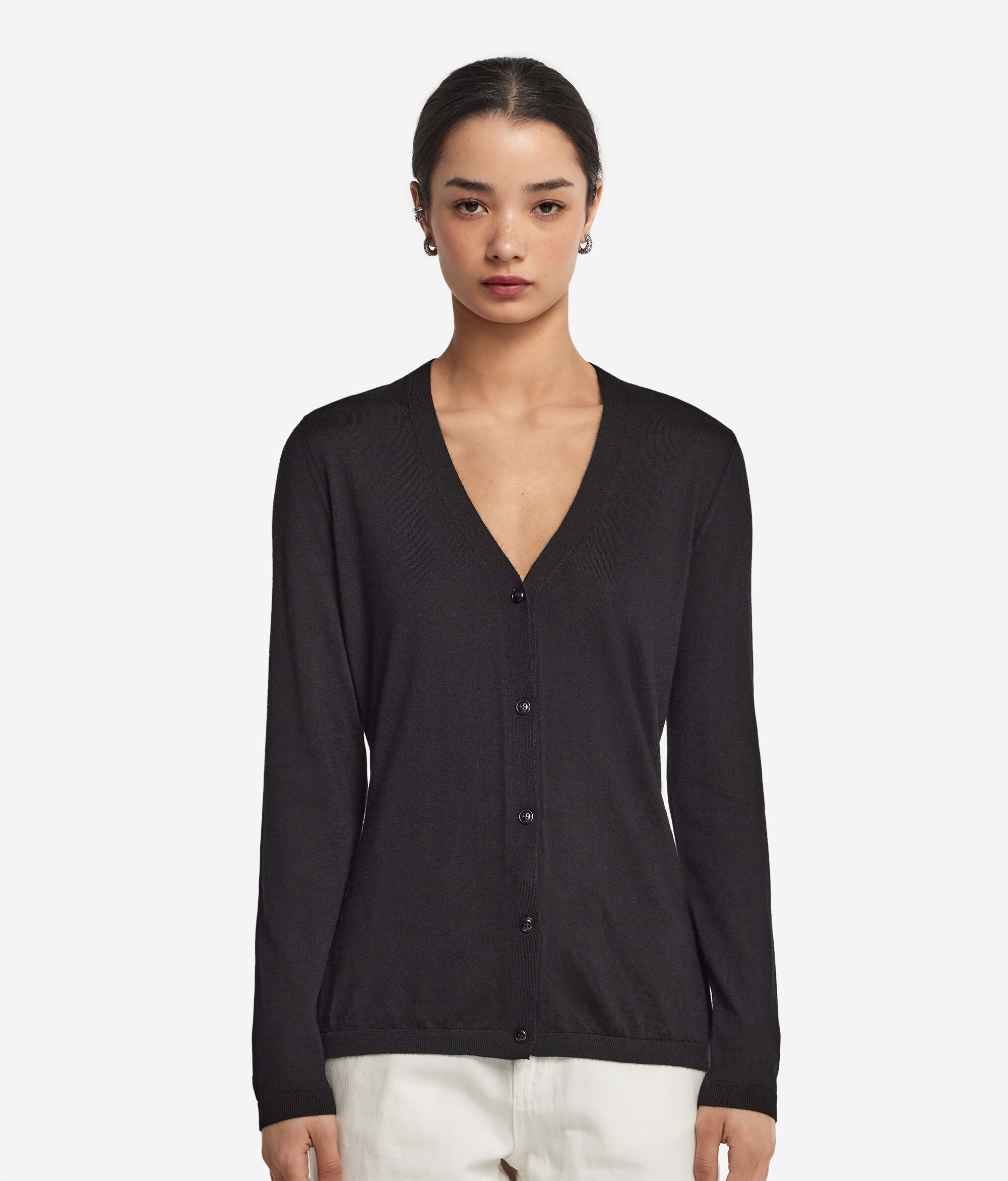 Ζακέτα με Λαιμόκοψη V από Ultrafine Cashmere