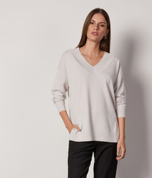 Maximaglia in Cashmere Ultrasoft Scollo a V