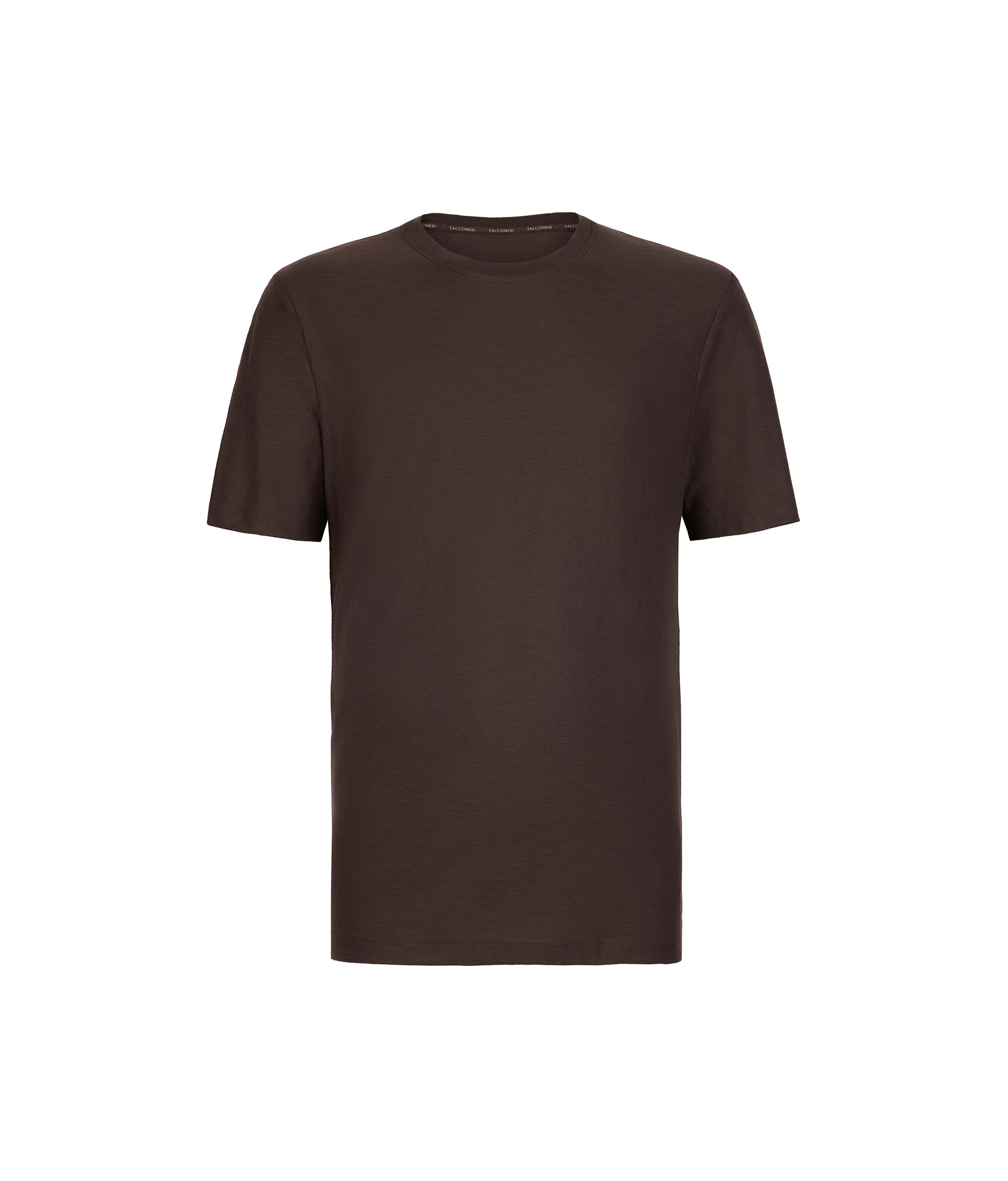 Camiseta con manga corta twist Colore MarrÃ³n Chocolate