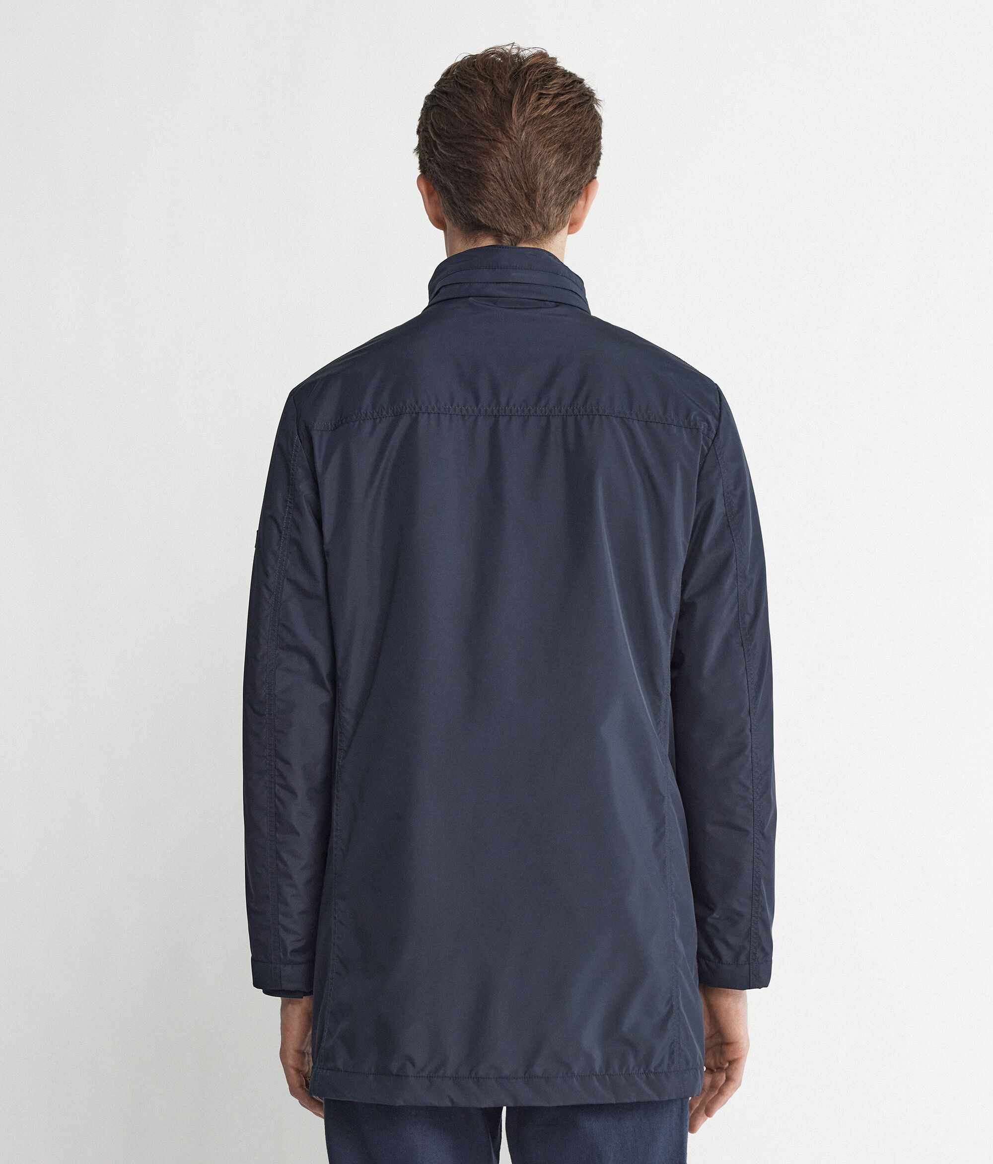 Parka technique en cachemire