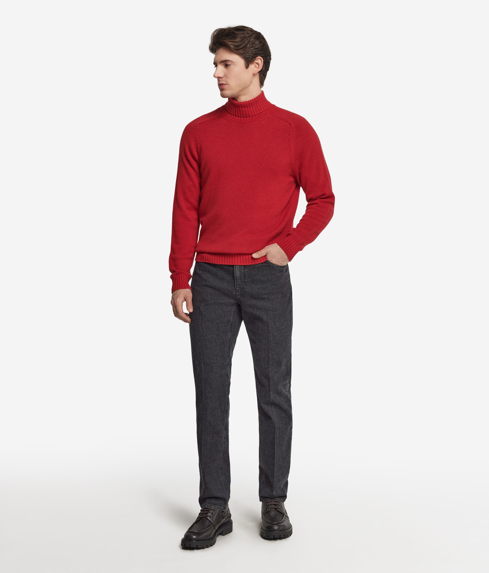 Ultrasoft Cashmere Balıkçı Yaka Kazak