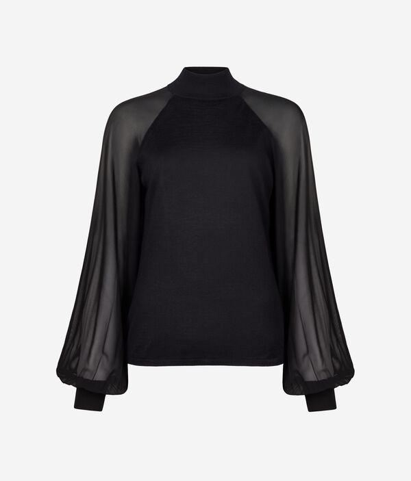 Блуза из шелка и кашемира