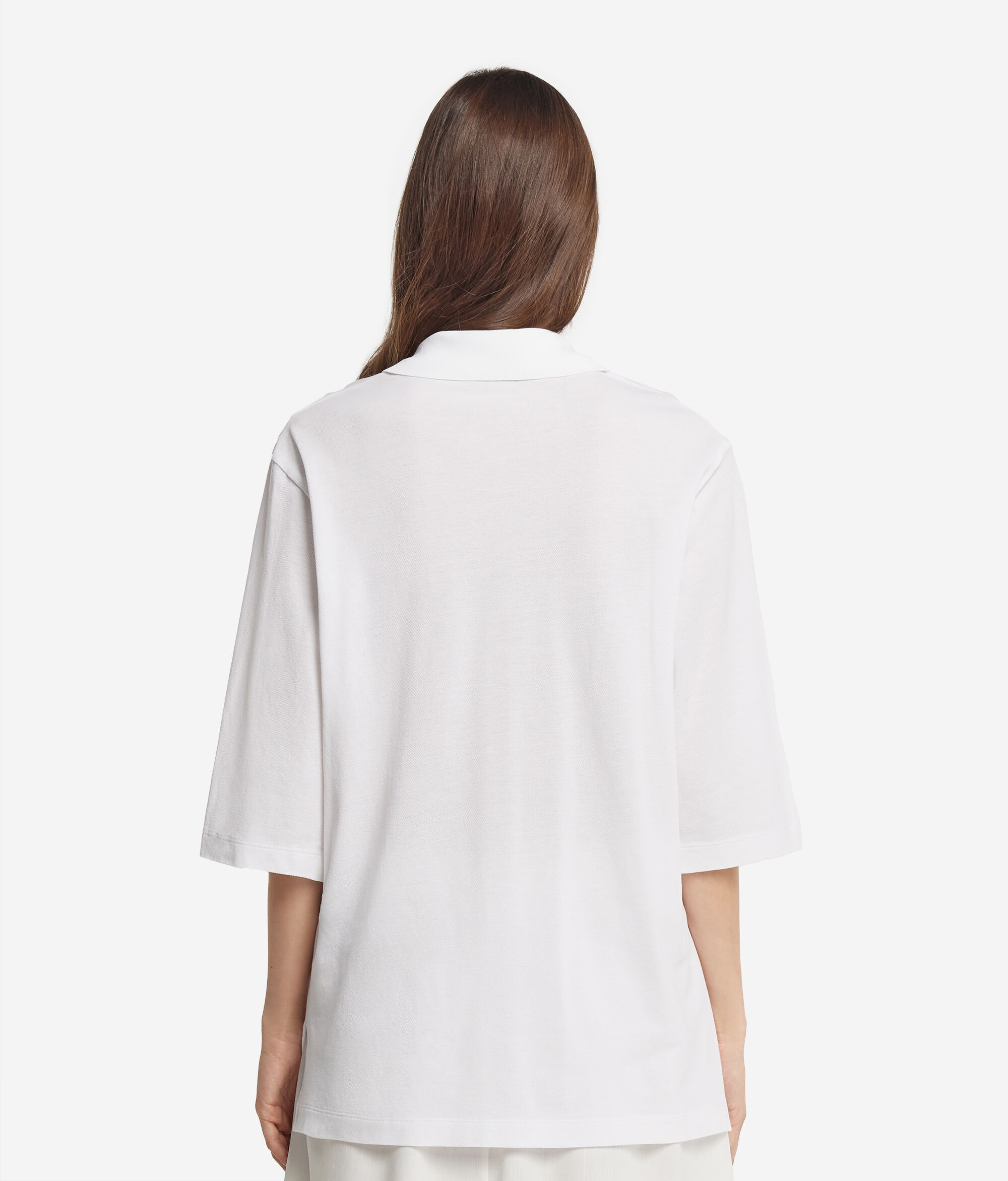 Cotton Piqué and Silk Polo