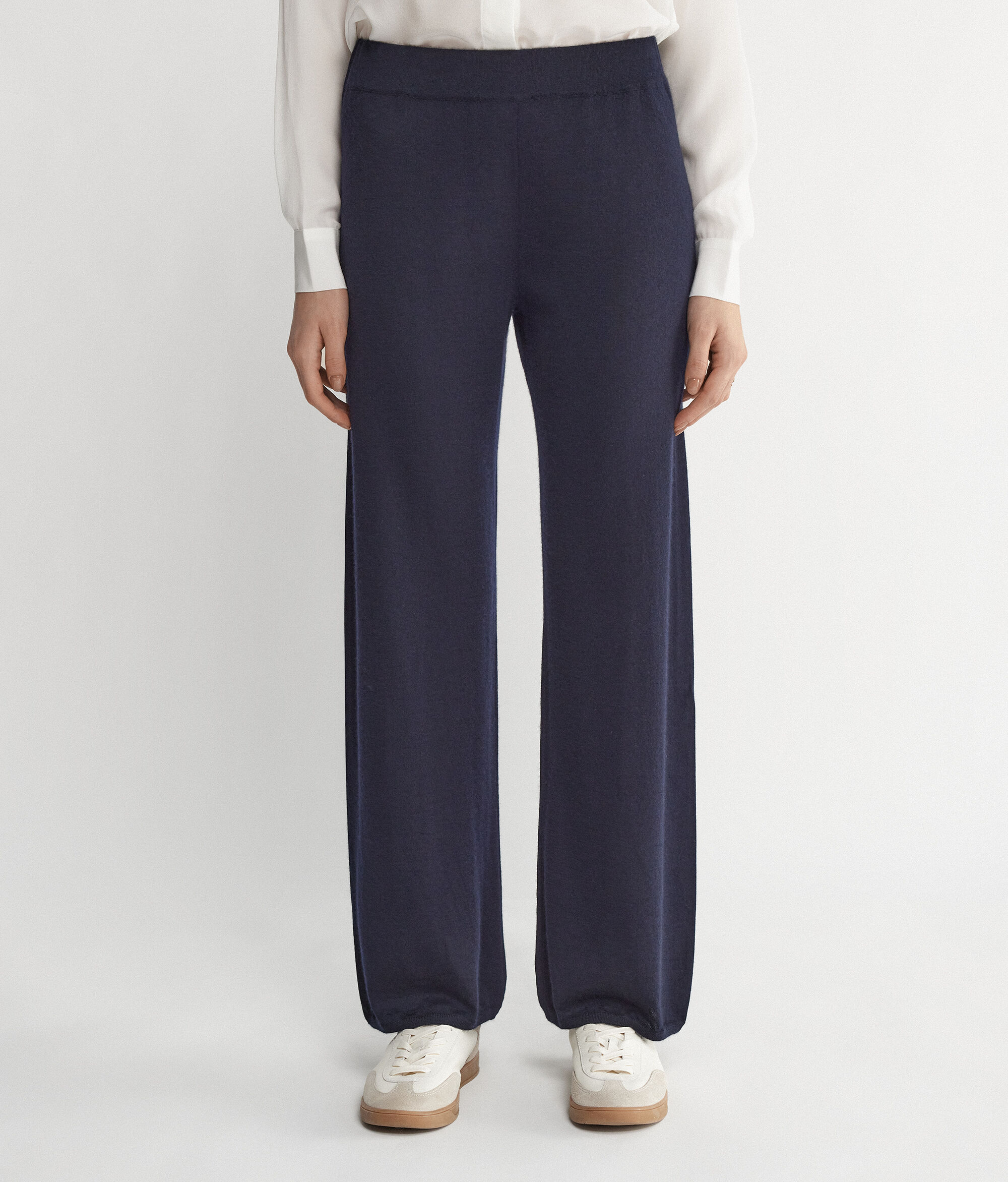 Ultrafine Cashmere Palazzo Pants