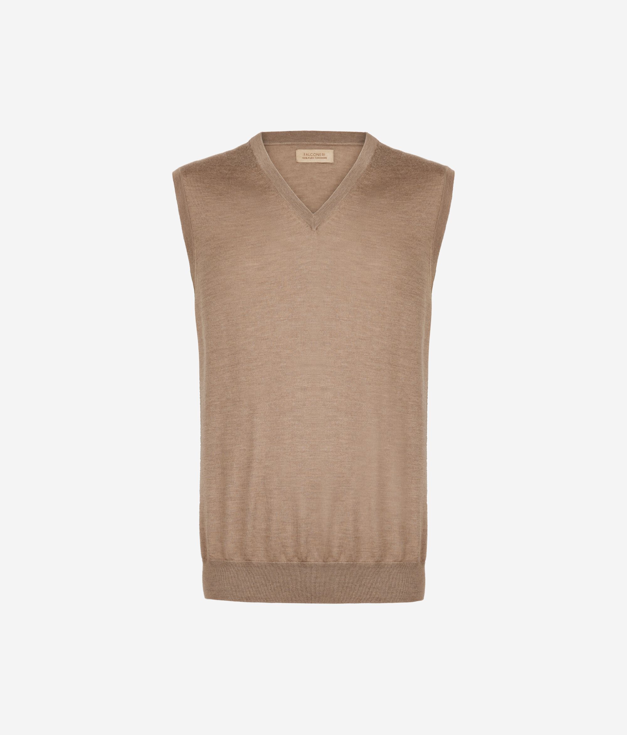 Ultrafine Cashmere Sleeveless V-Neck Jumper
