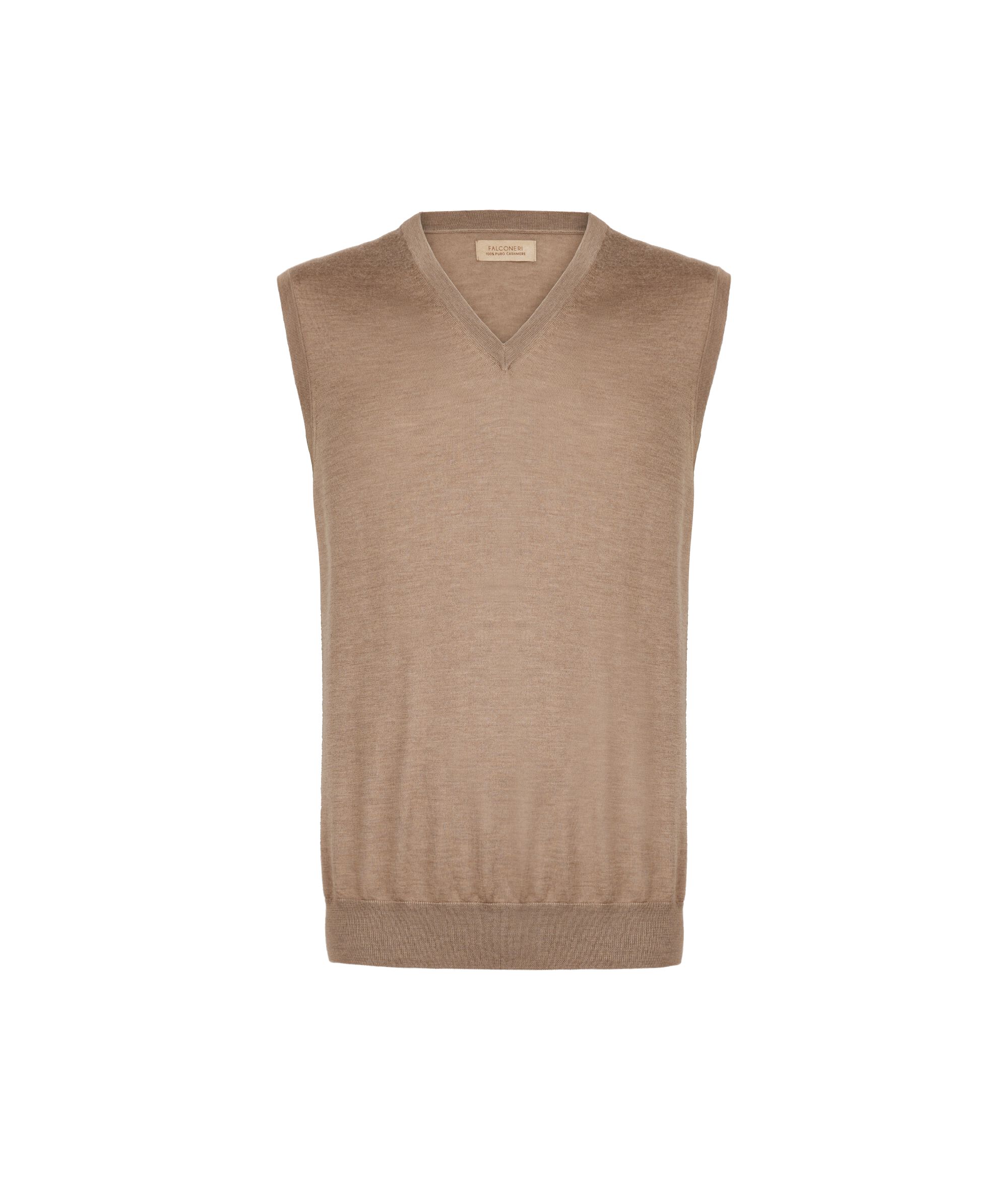 Ultrafine Cashmere Sleeveless V-Neck Jumper