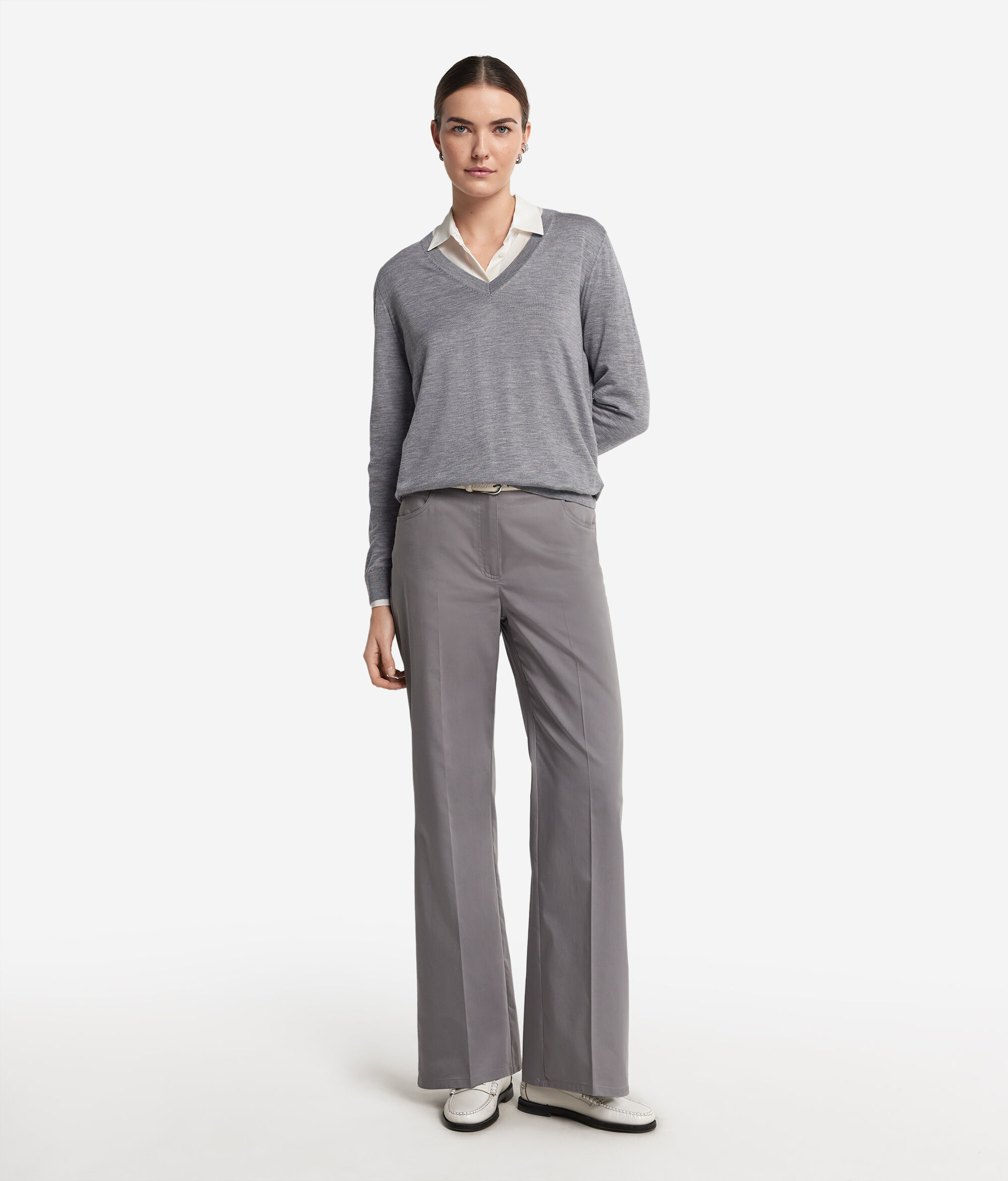 Μπλούζα με Ντεκολτέ V από Ultrafine Cashmere