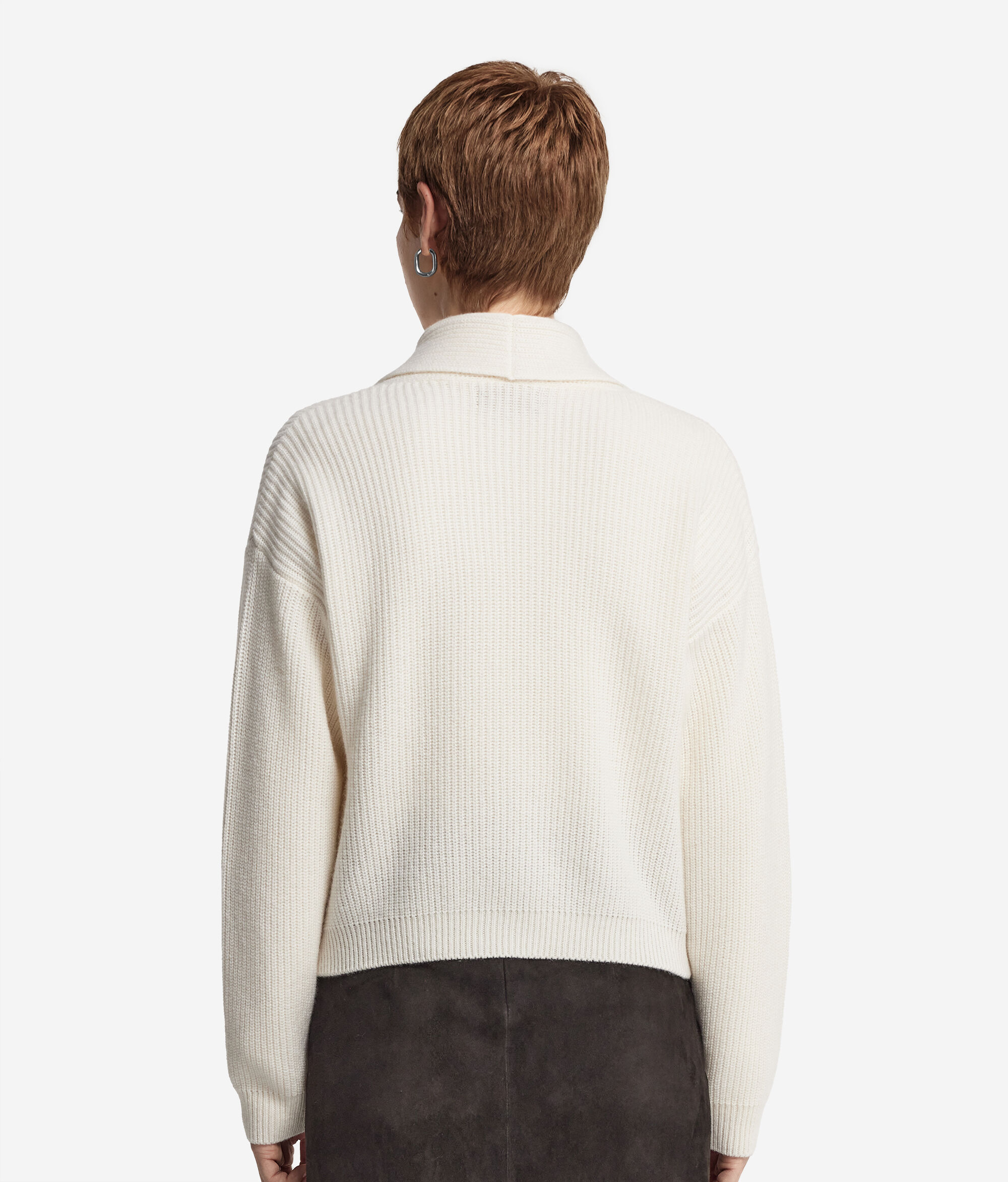 Gilet châle en cachemire ultra-doux