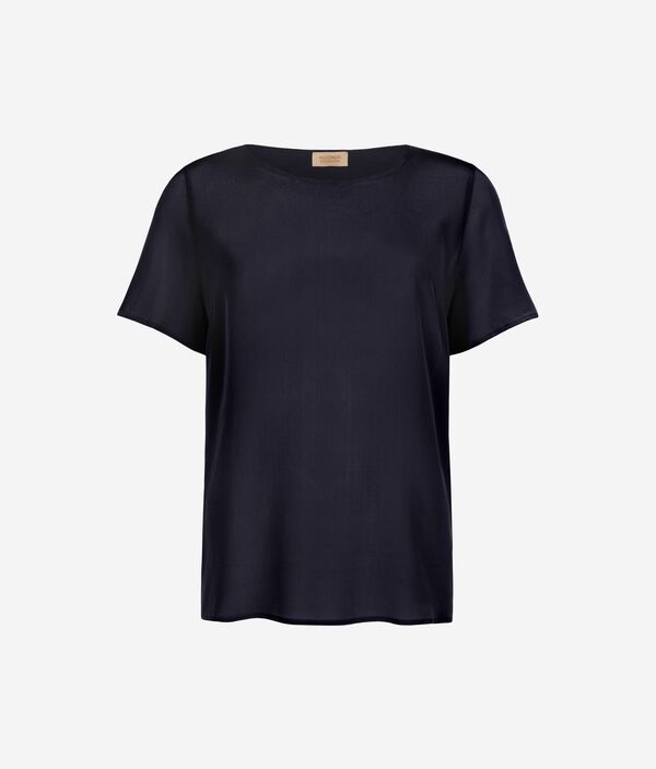 Блуза из шелка и модала