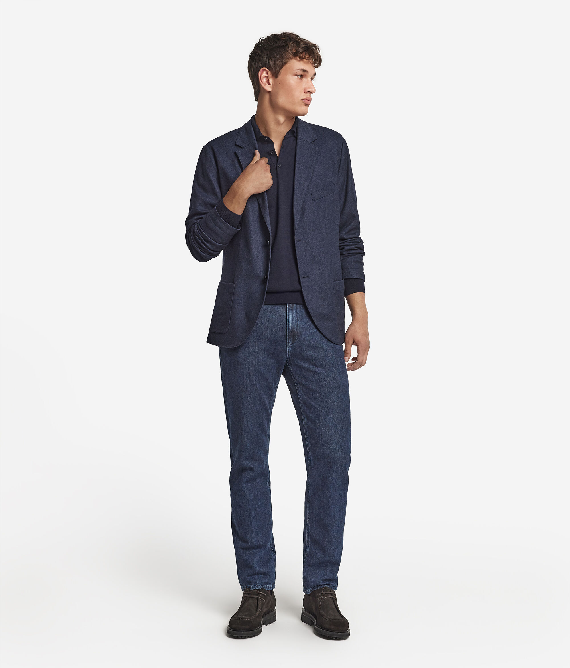 Cashmere and silk jacket