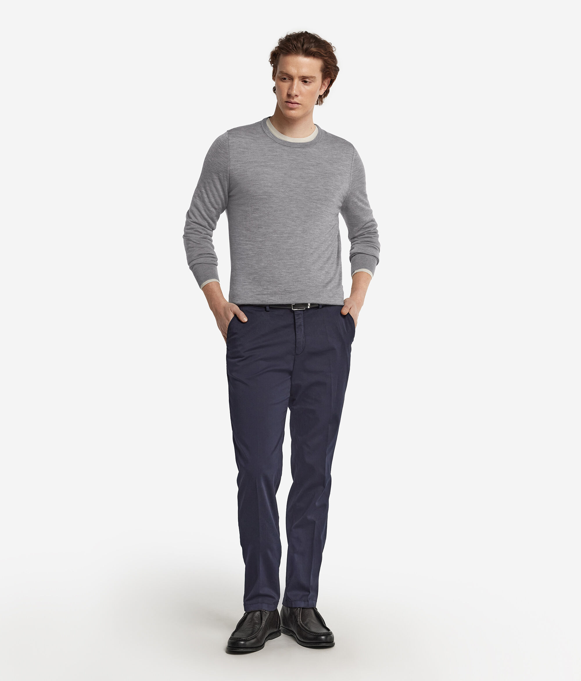 Μπλούζα με Στρογγυλή Λαιμόκοψη από Ultrafine Cashmere
