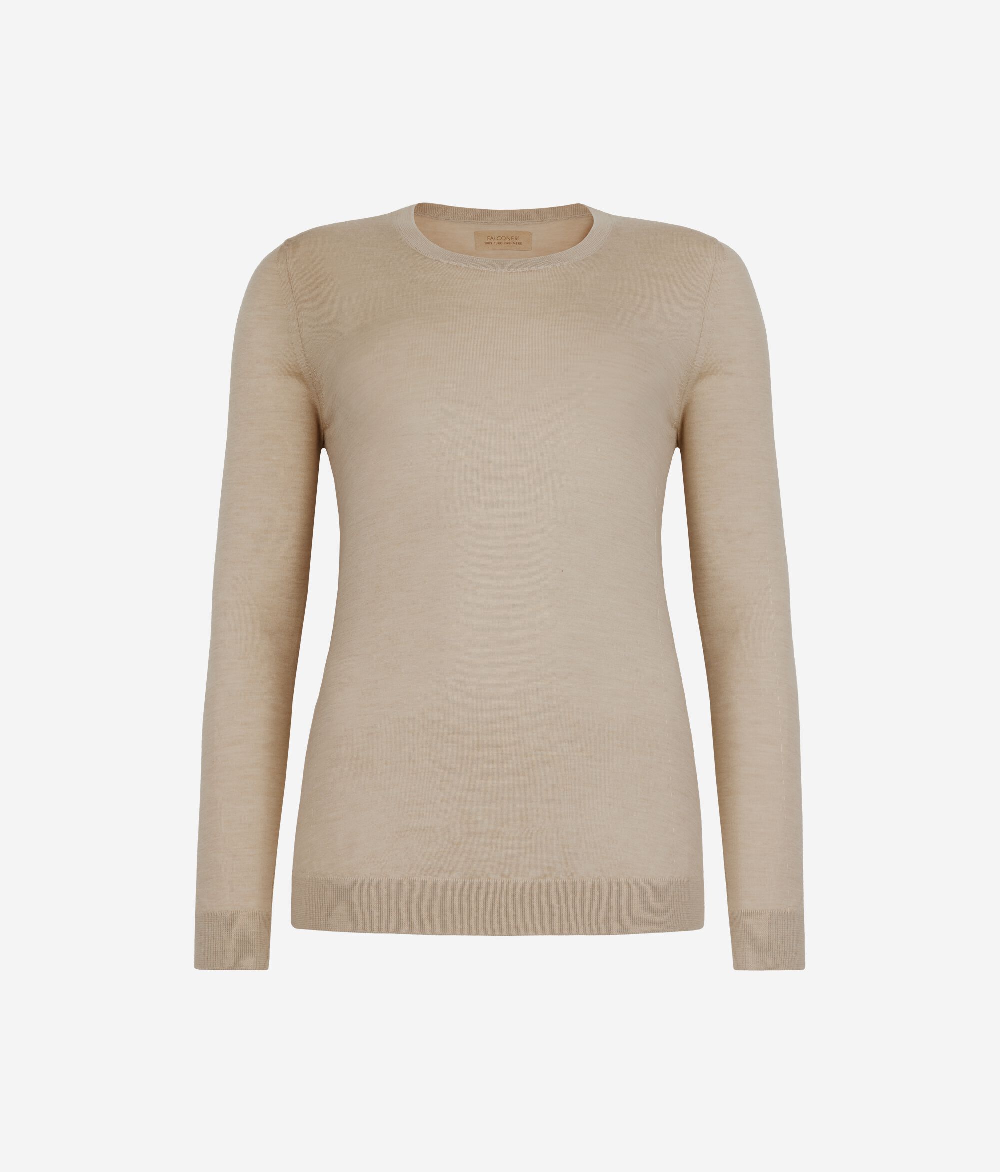 Round-Neck Ultrafine Cashmere Jumper